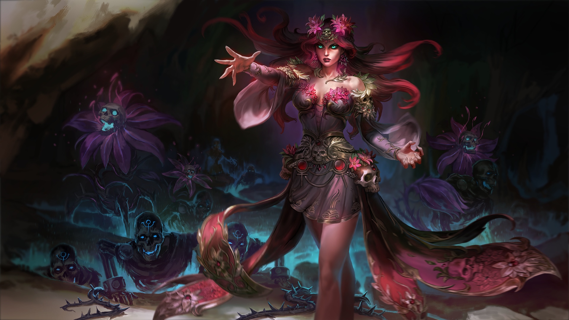 New Smite Goddess Morgan Le Fay Wallpapers