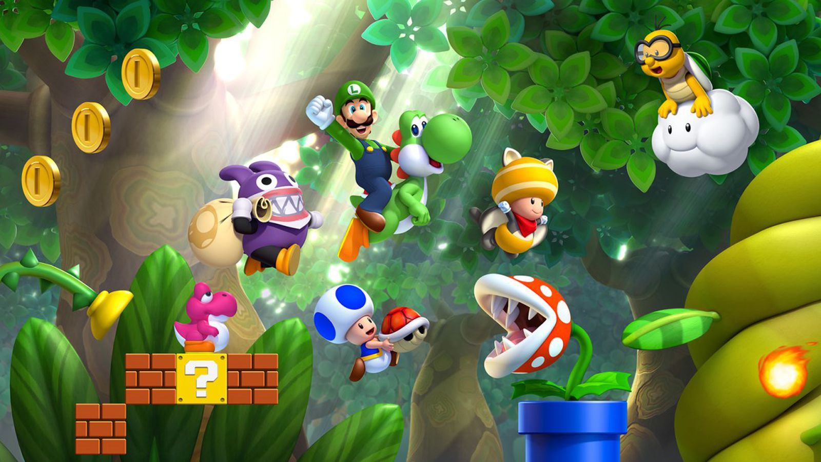 New Super Luigi U Wallpapers