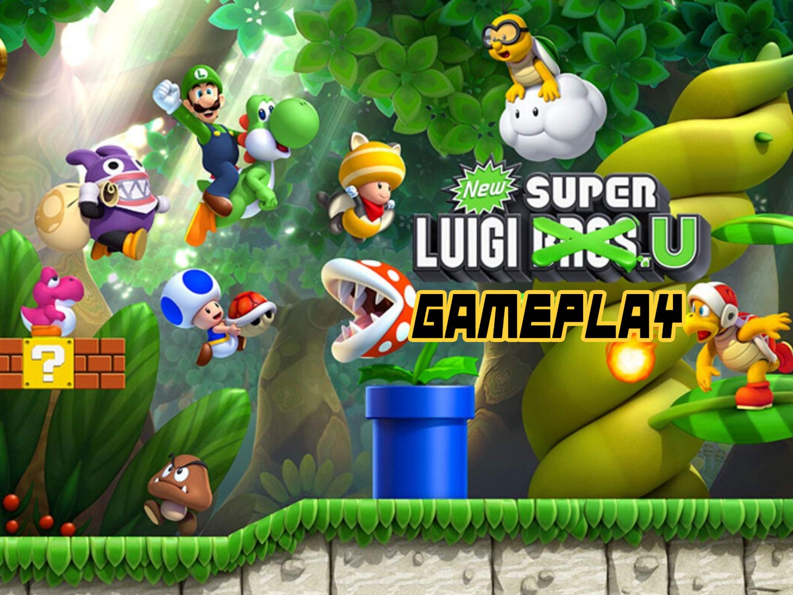 New Super Luigi U Wallpapers