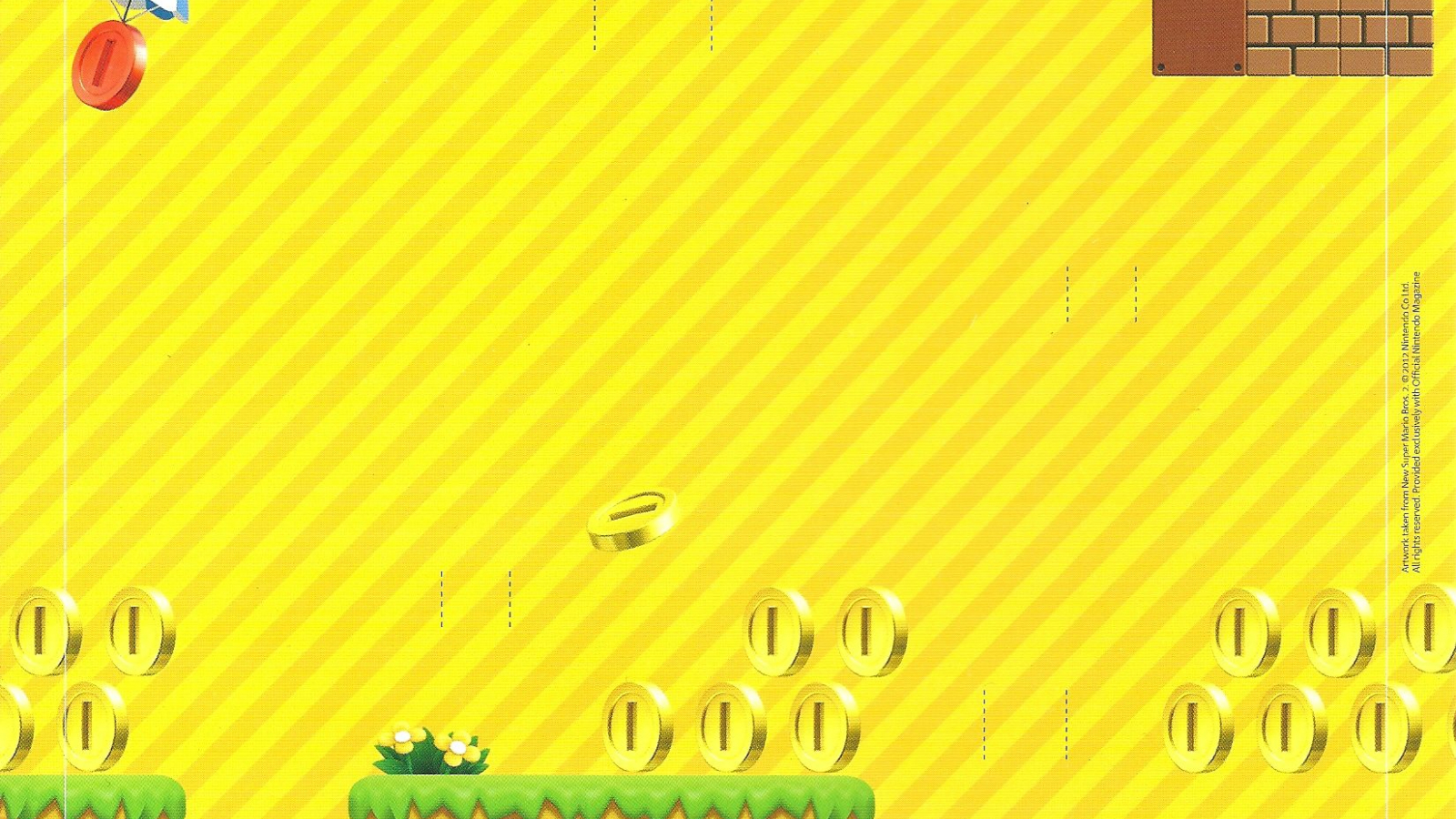 New Super Mario Bros 2 Backgrounds