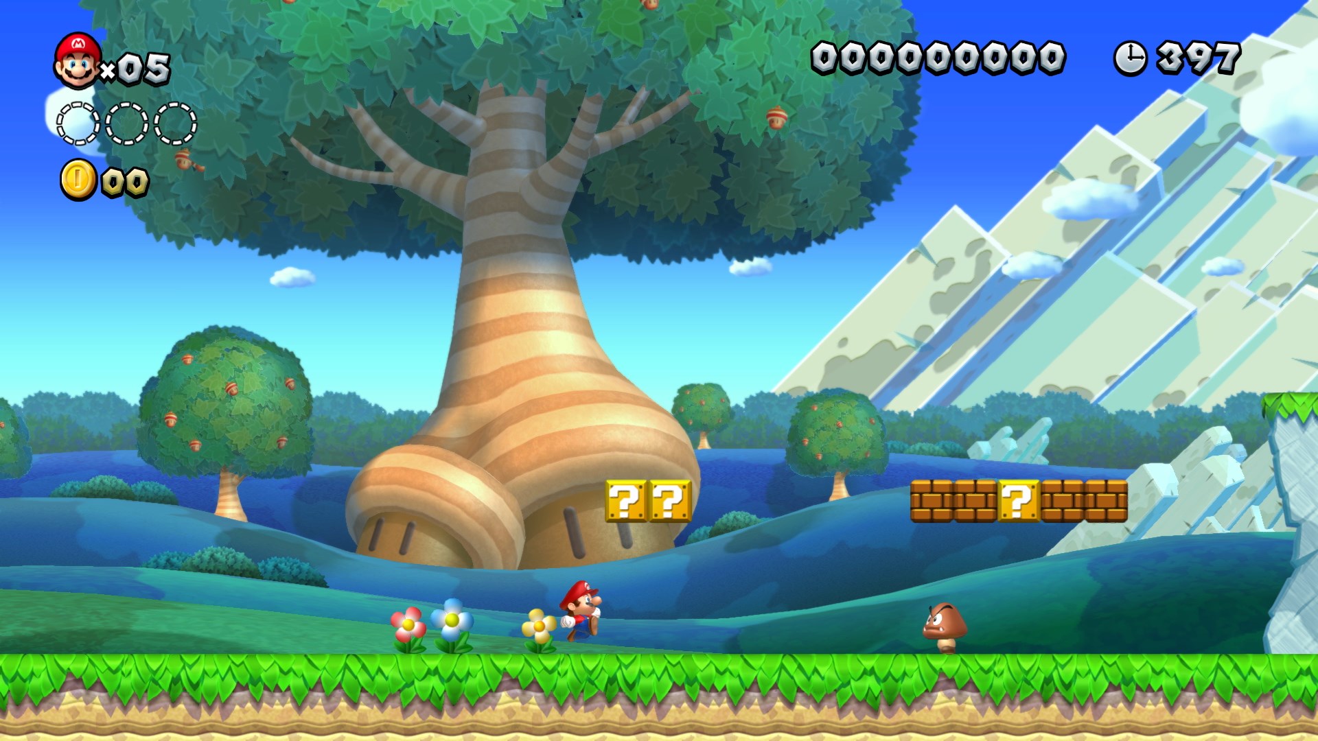 New Super Mario Bros Background