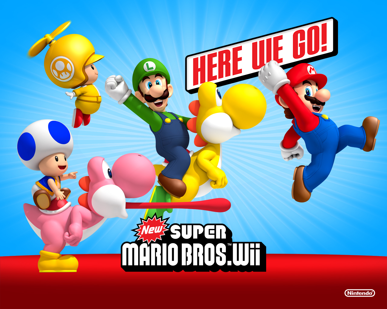 New Super Mario Bros Wii Background