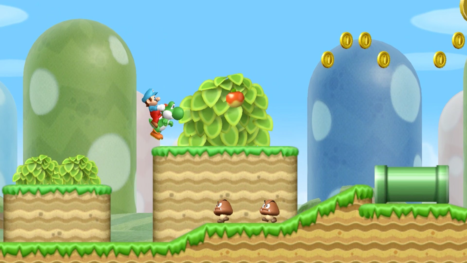 New Super Mario Bros Wii Background