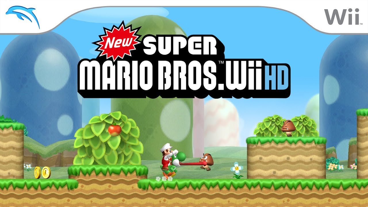 New Super Mario Bros Wii Background