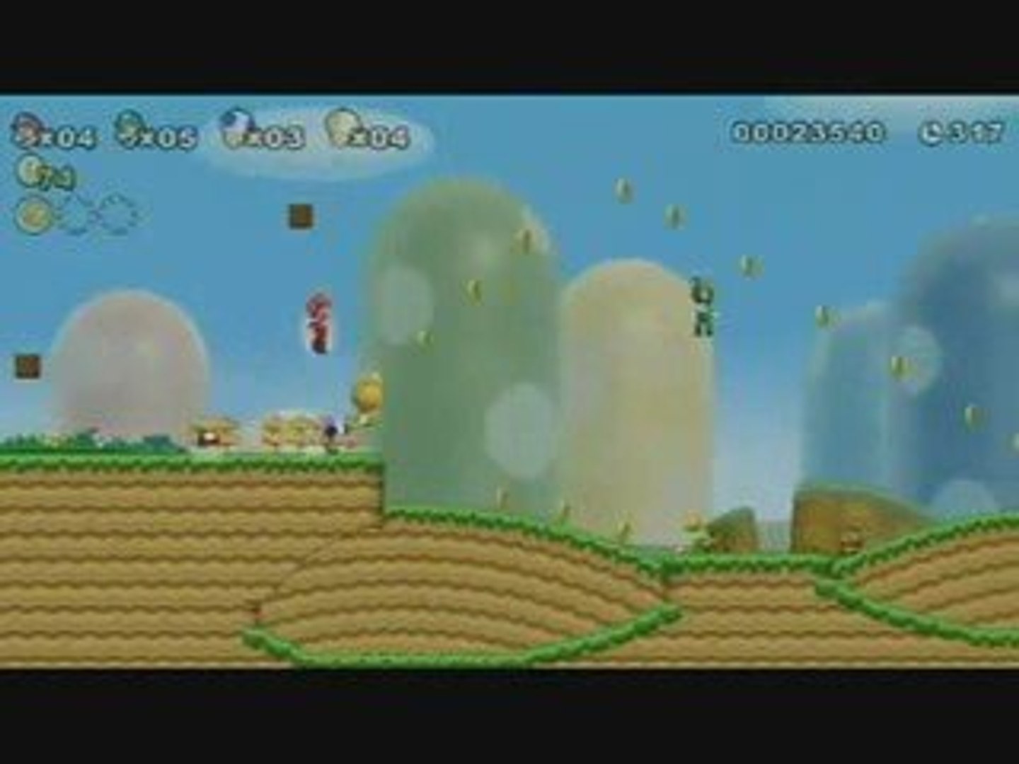 New Super Mario Bros Wii Background