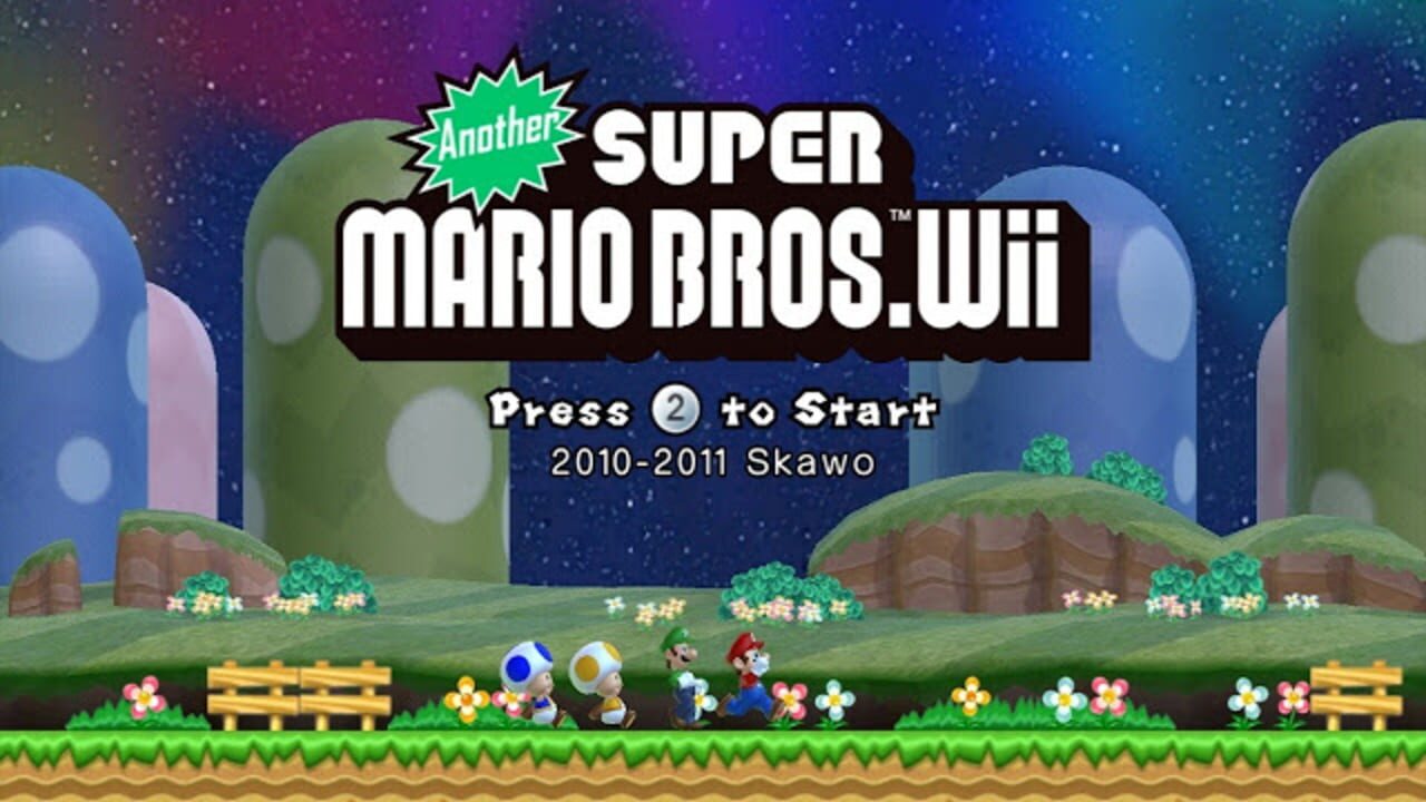 New Super Mario Bros Wii Background