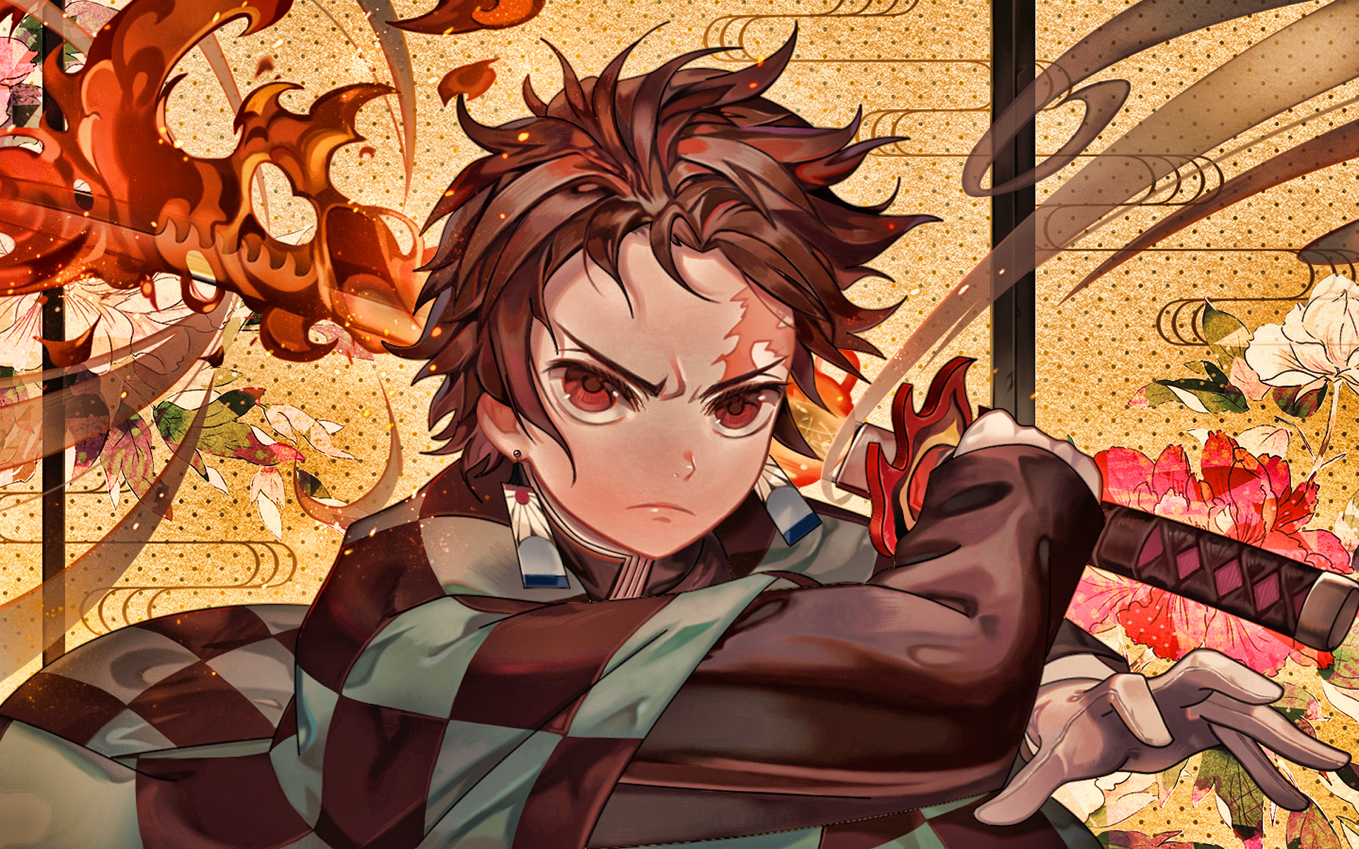 New Tanjirou Kamado Art Wallpapers