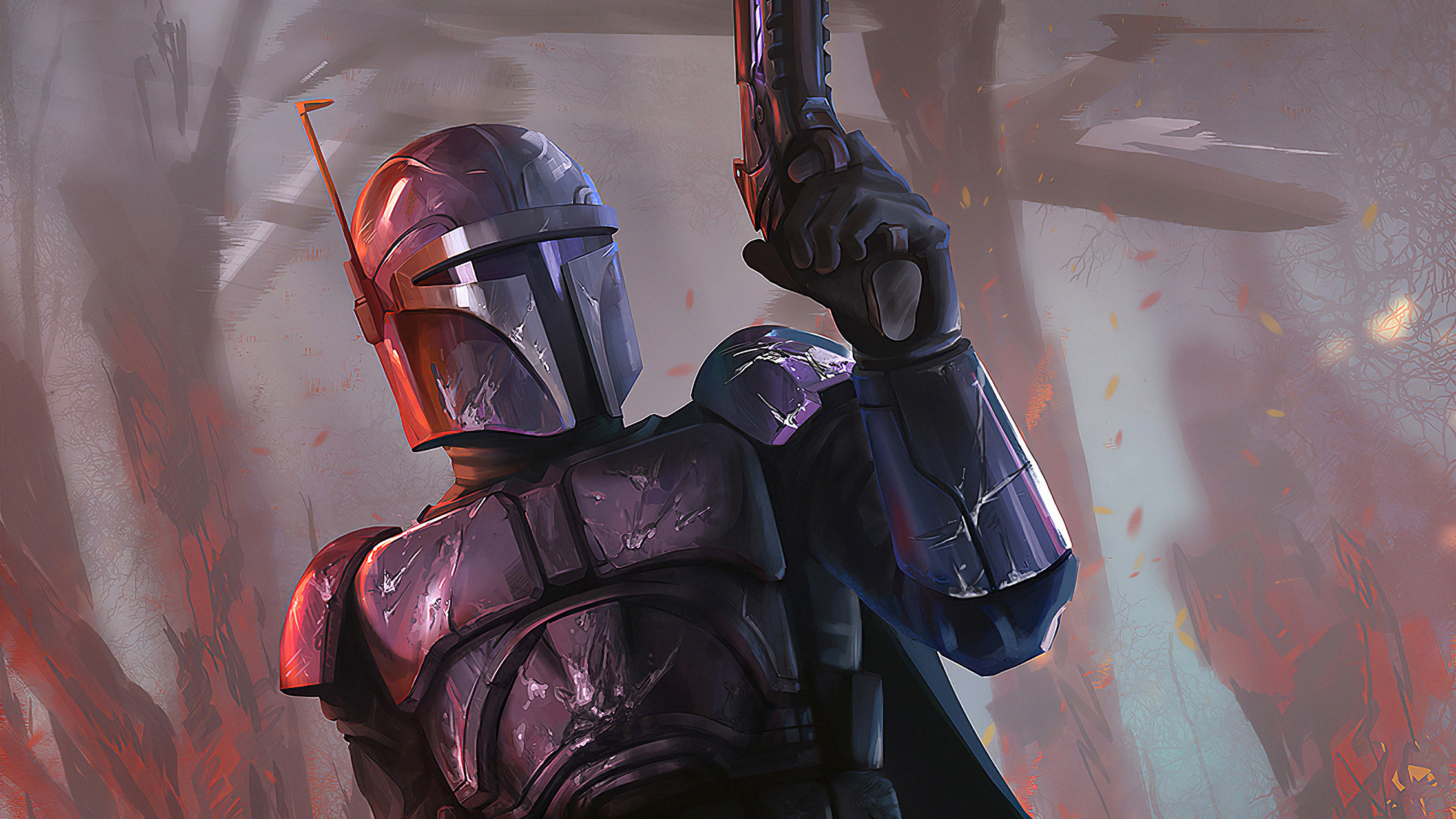 New The Mandalorian Art Wallpapers