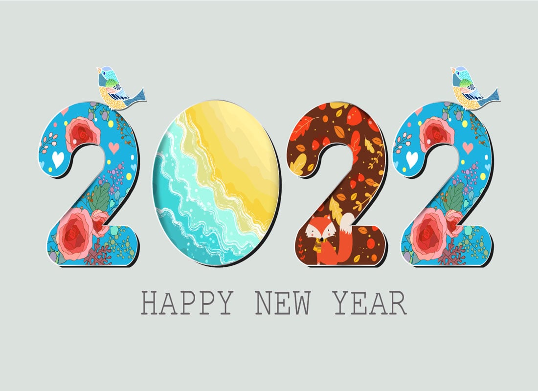 New Year 2022 4K Wallpapers