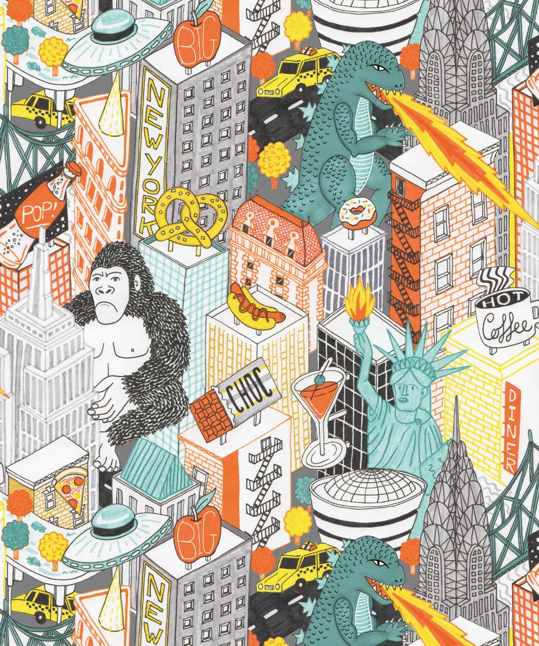 New York City Artwork Wallpapers