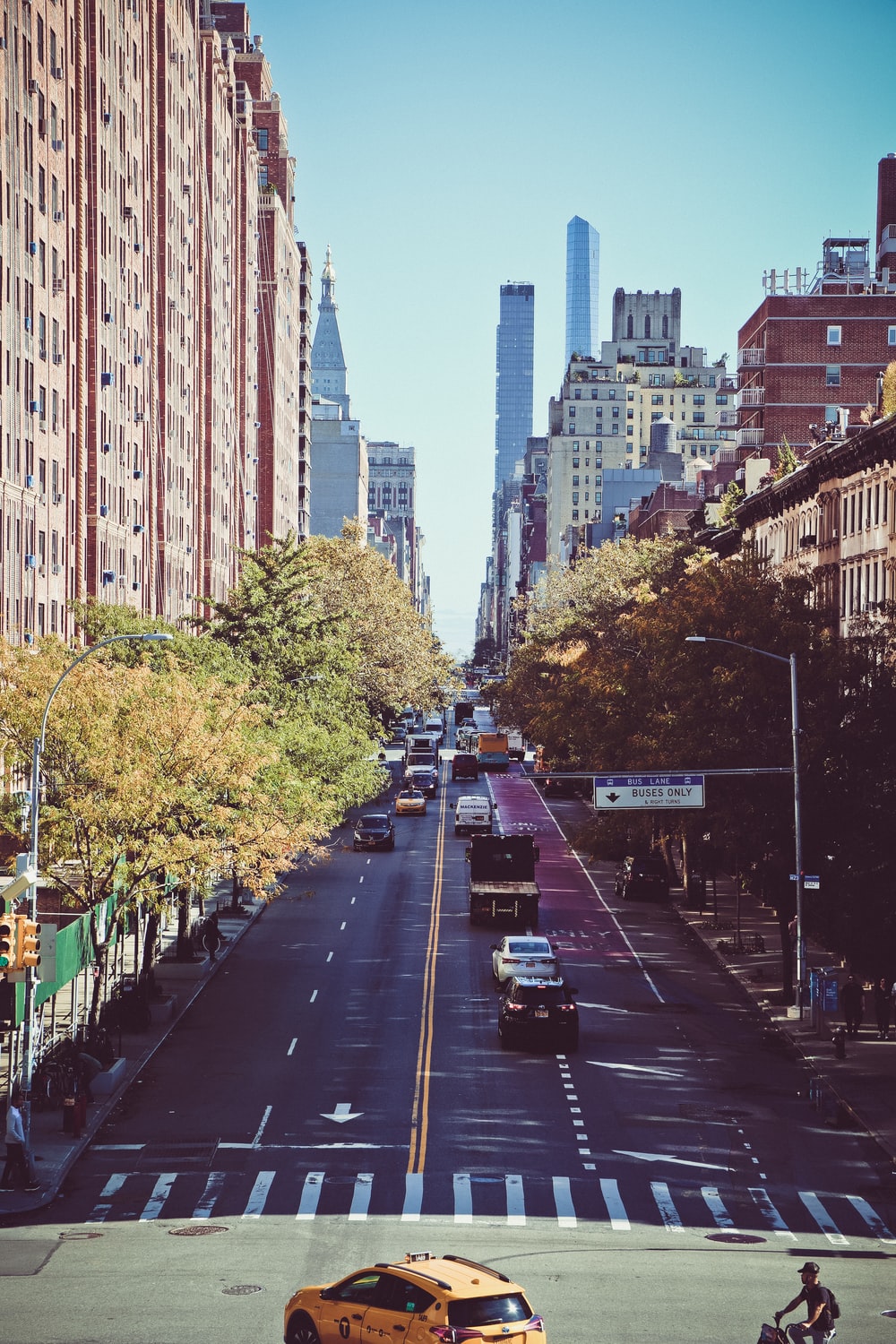 New York City Buildings At Day Sunlight Wallpapers