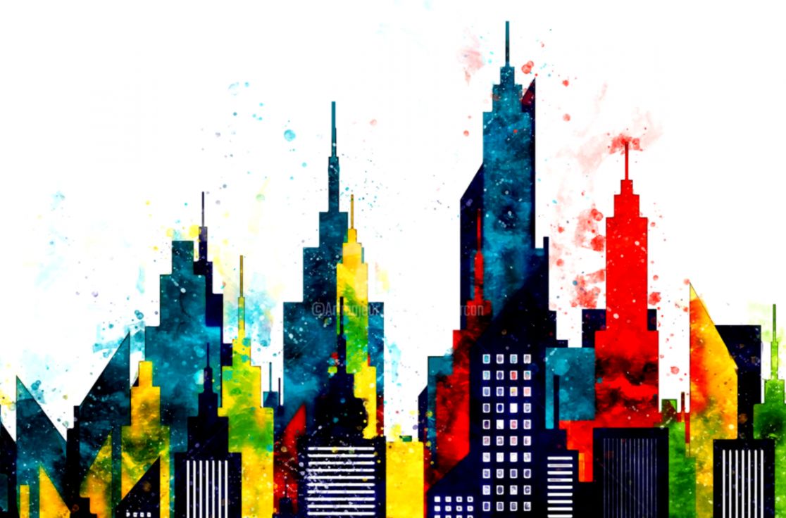 New York City Cityscape Artwork Wallpapers