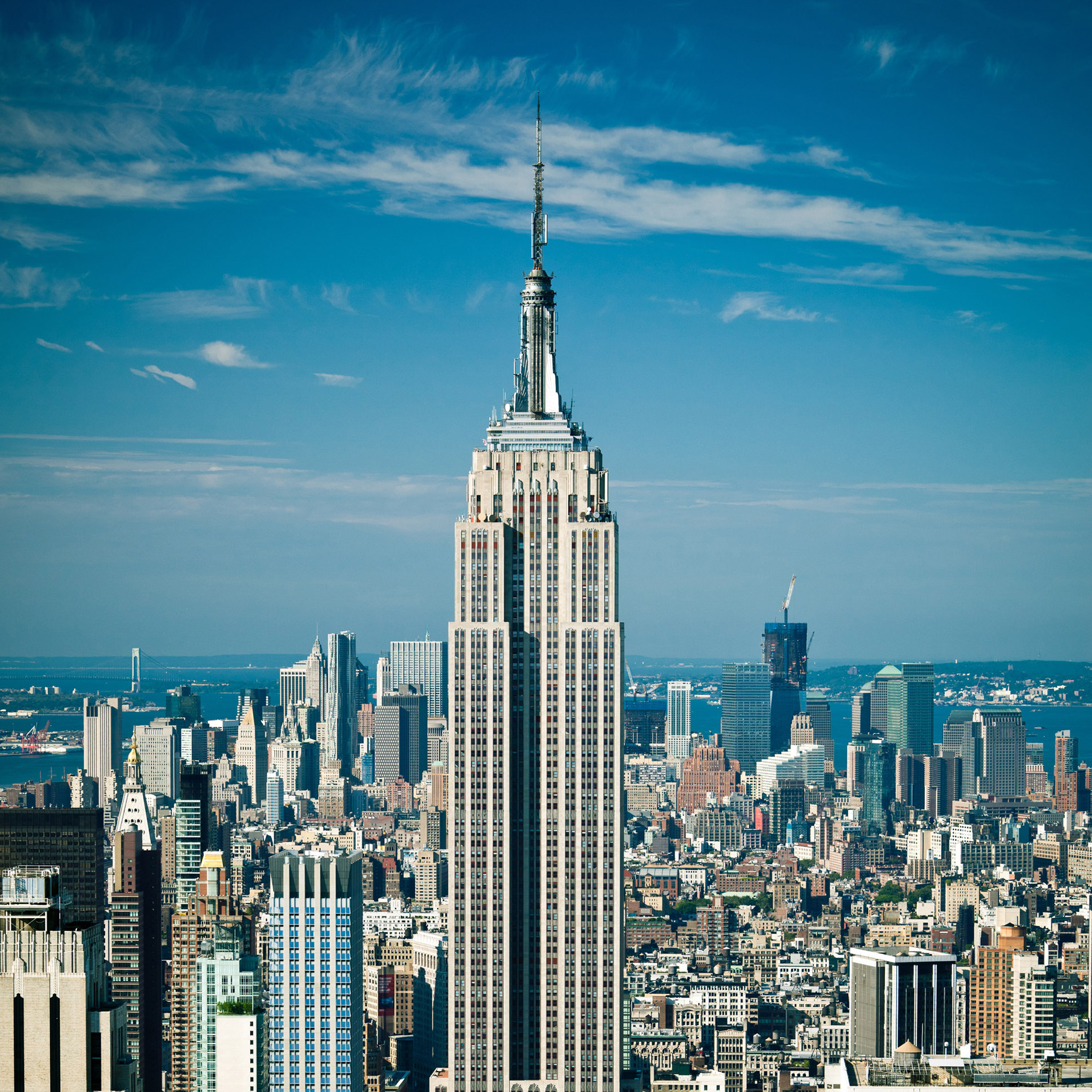 New York City Empire State Building Skyscrapers Wallpapers