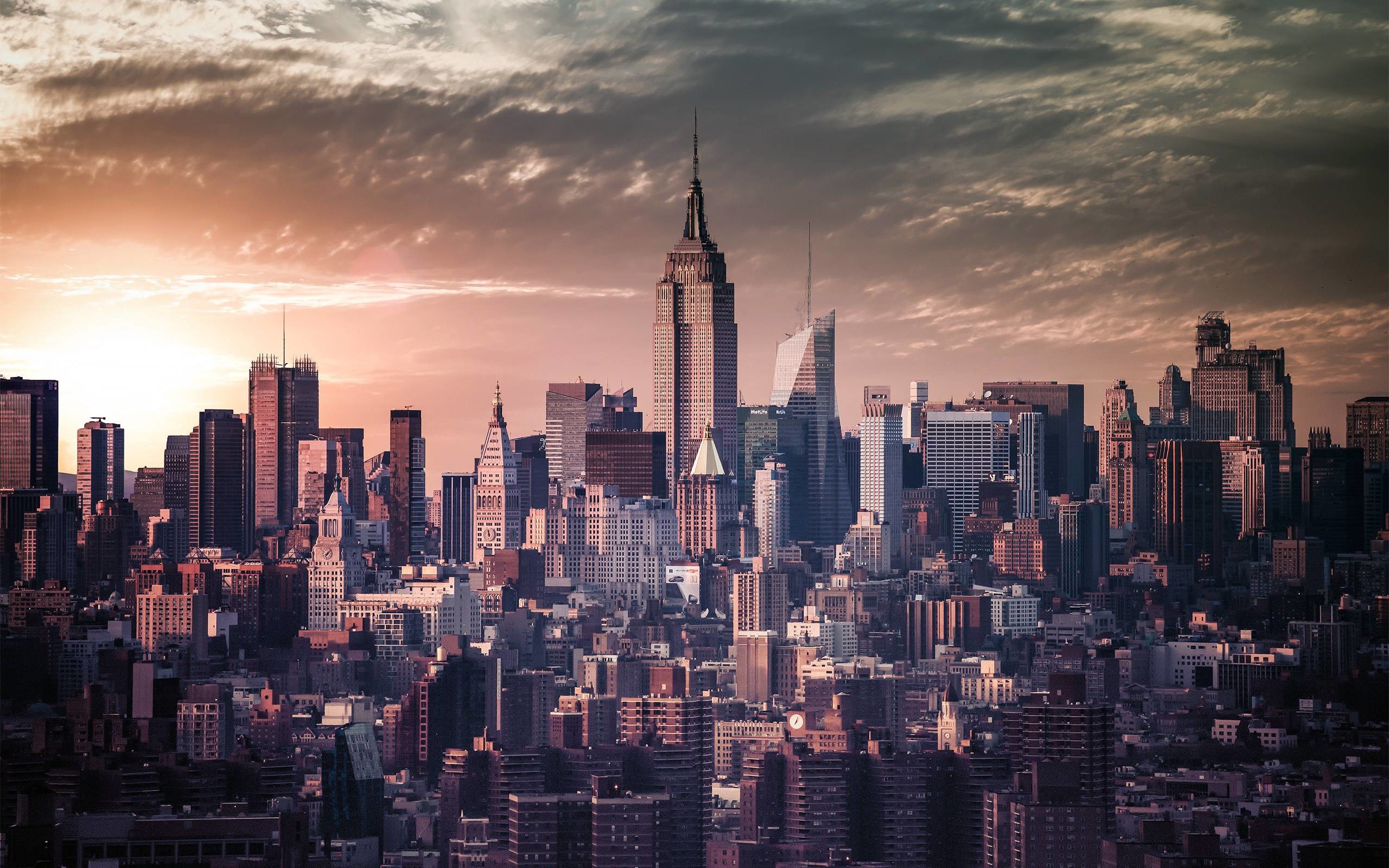 New York City Skyline Widescreen Wallpapers