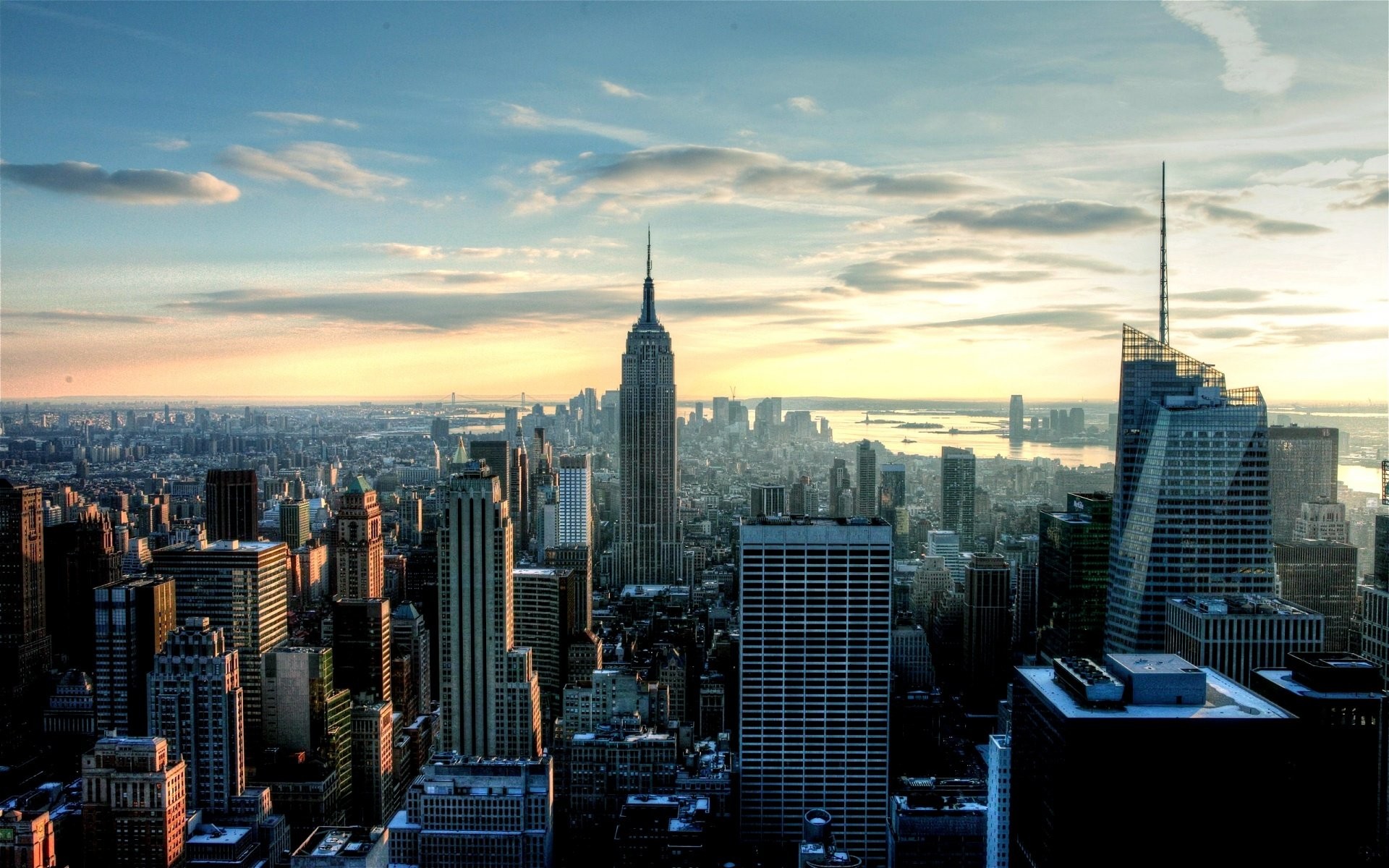 New York City Skyline Widescreen Wallpapers