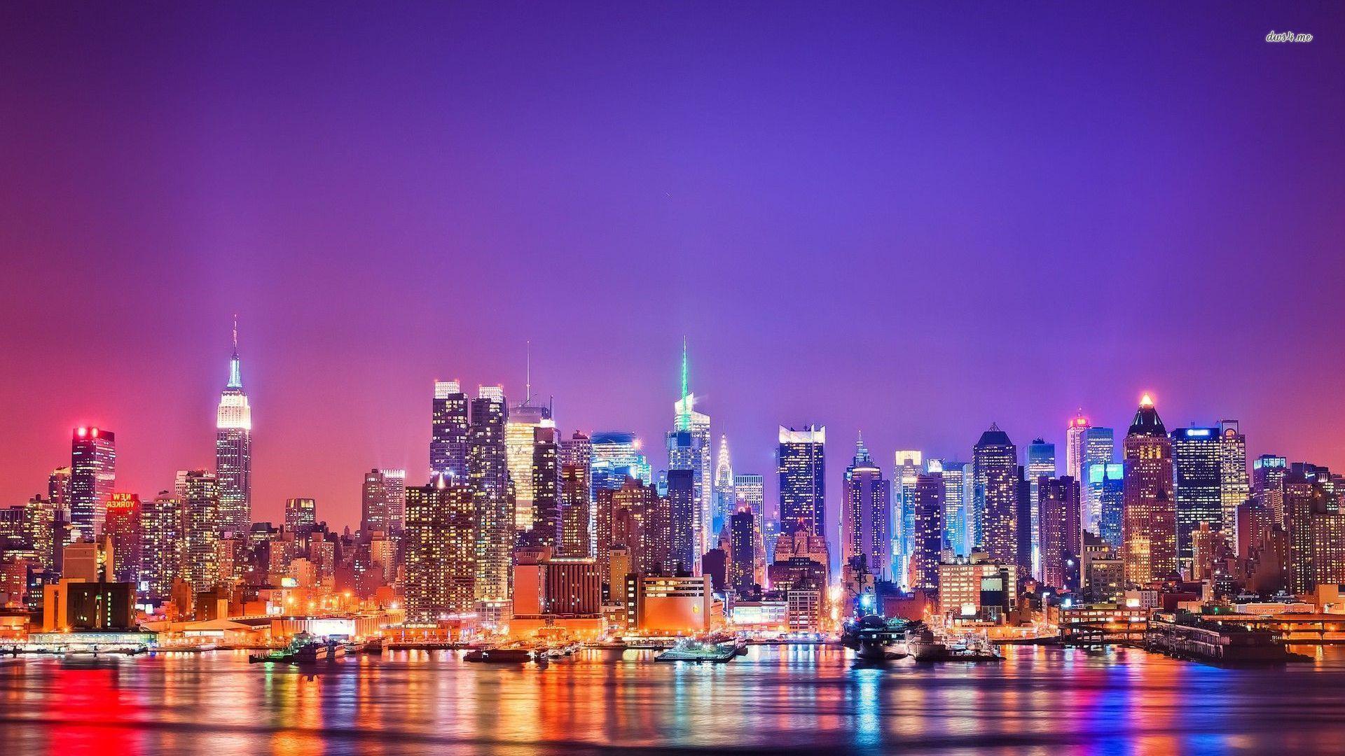 New York City Skyline Widescreen Wallpapers