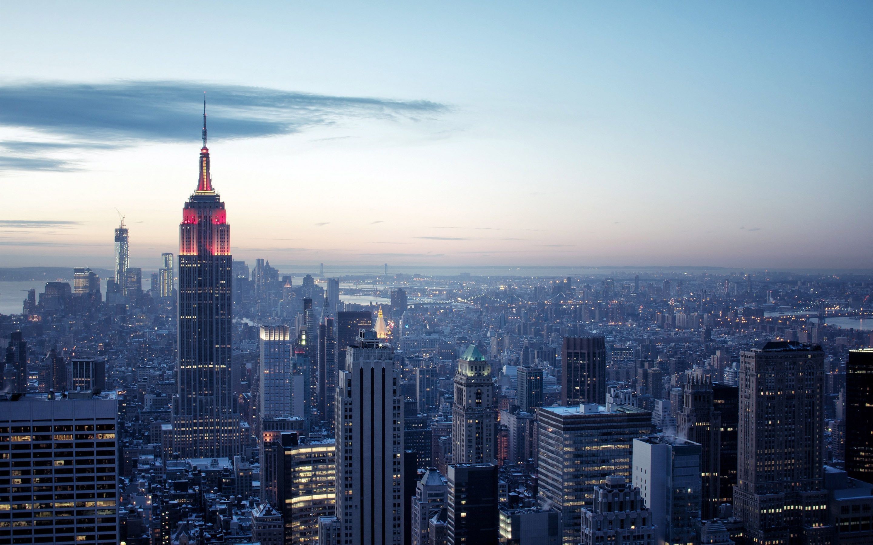 New York City Skyline Widescreen Wallpapers