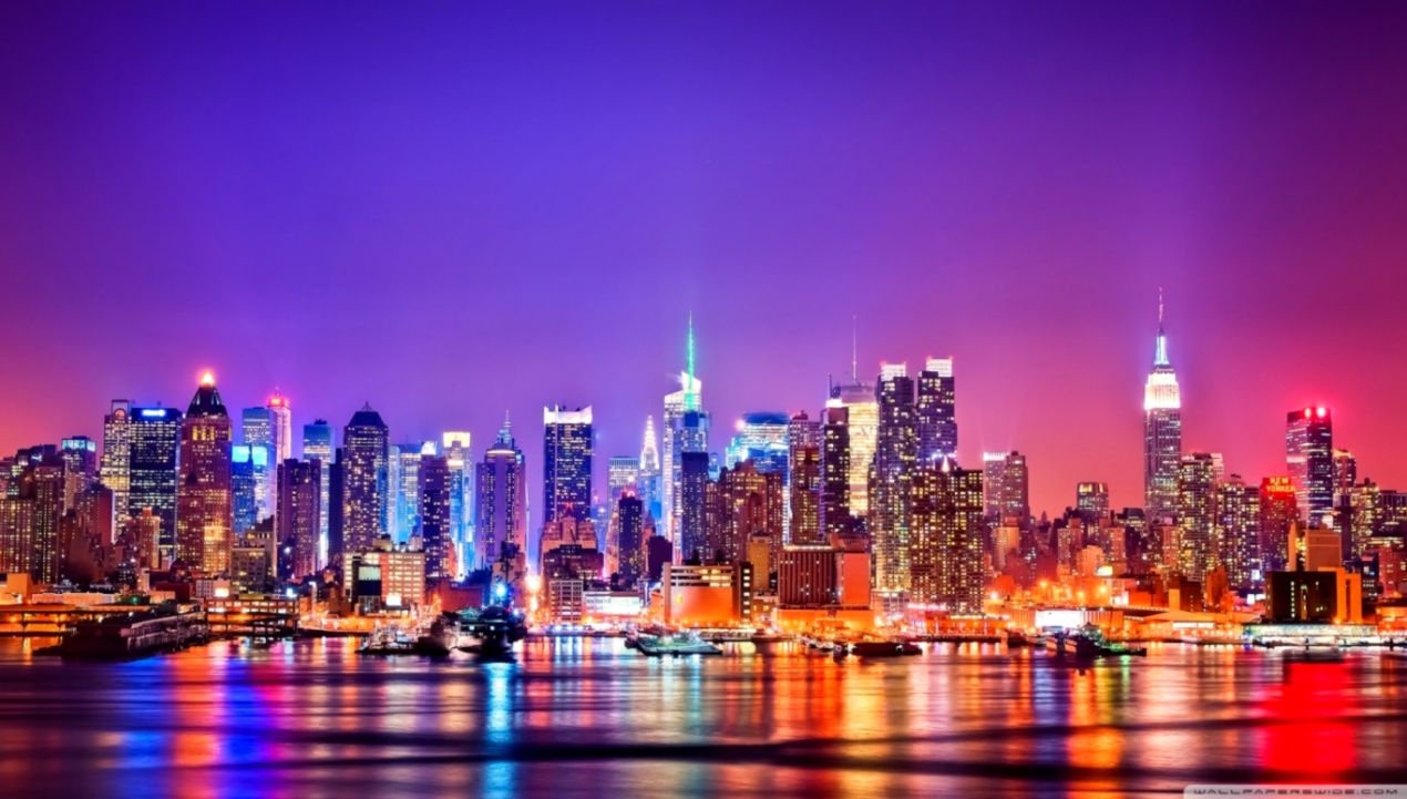 New York City Skyline Widescreen Wallpapers