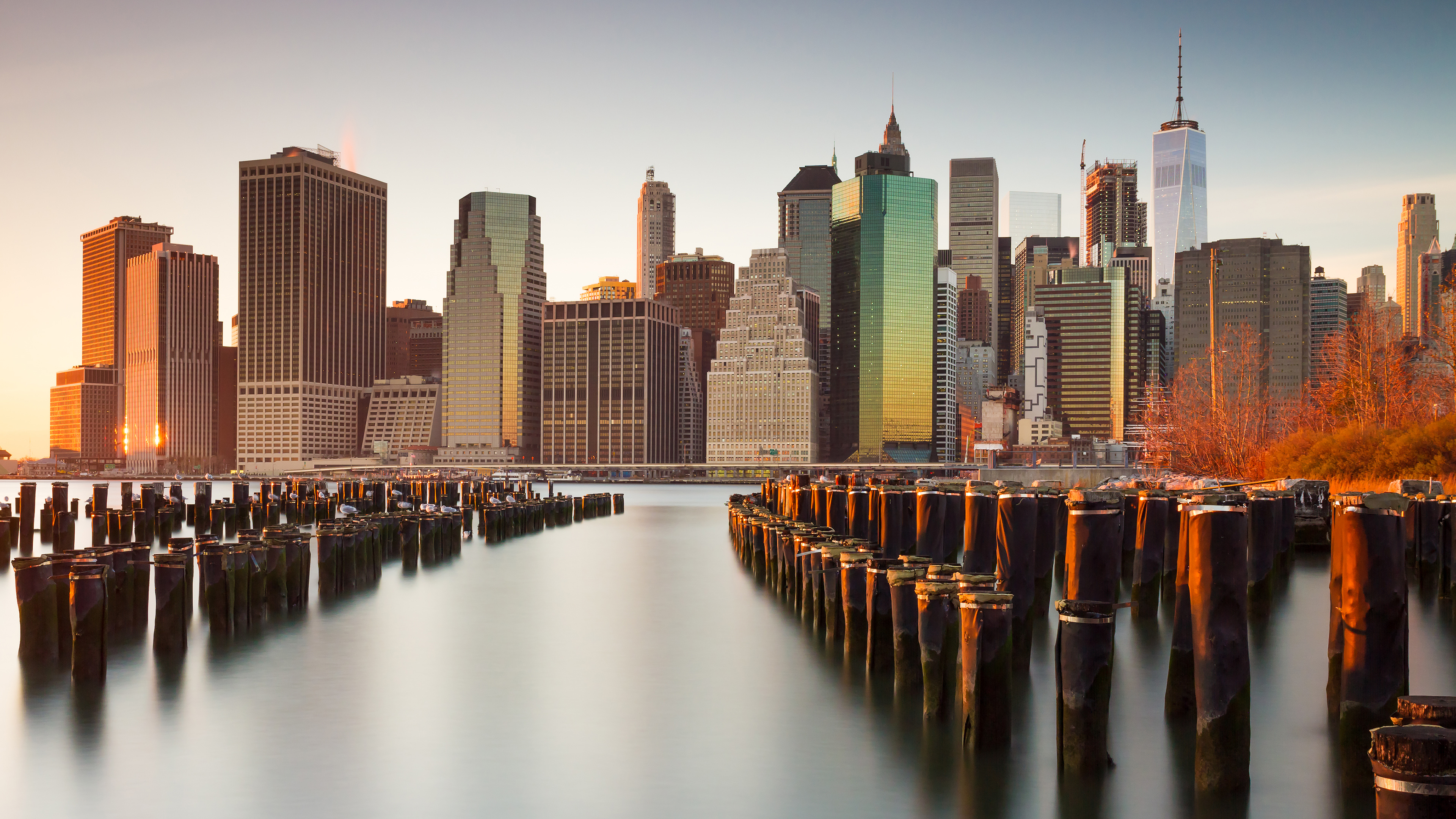 New York City Skyline Widescreen Wallpapers