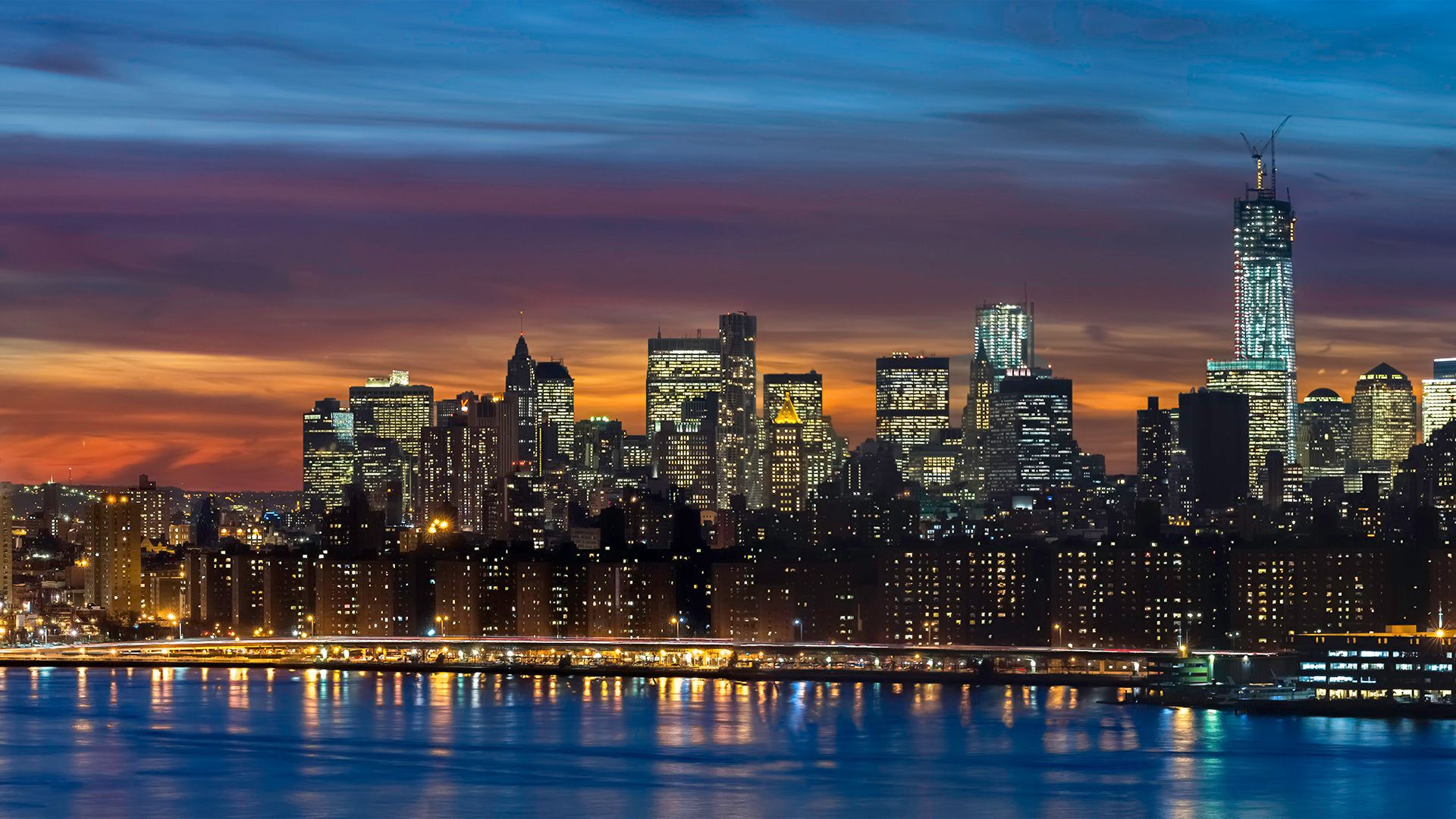 New York City Skyline Widescreen Wallpapers