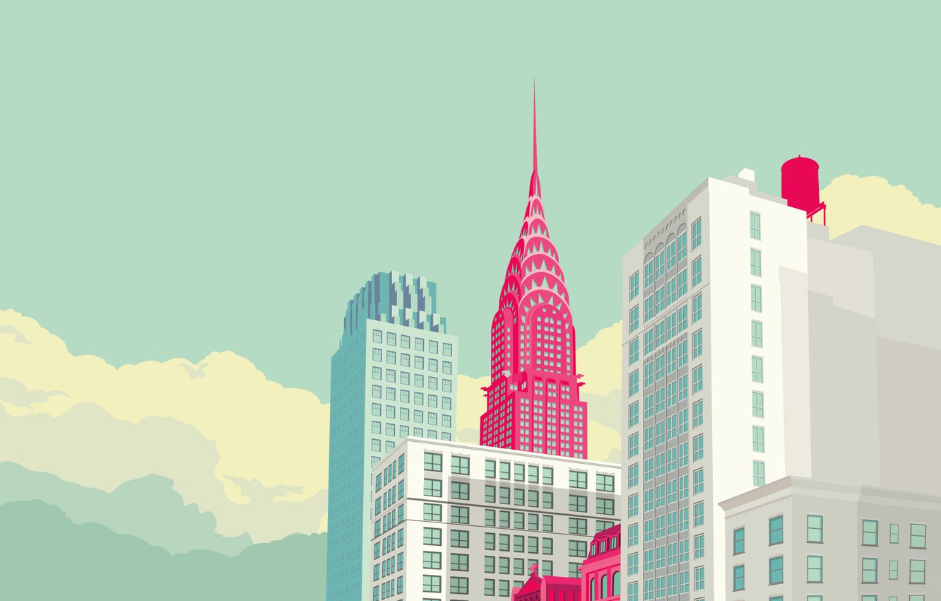 New York Minimalist Wallpapers