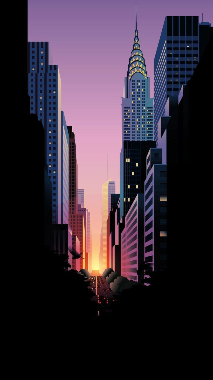 New York Minimalist Wallpapers