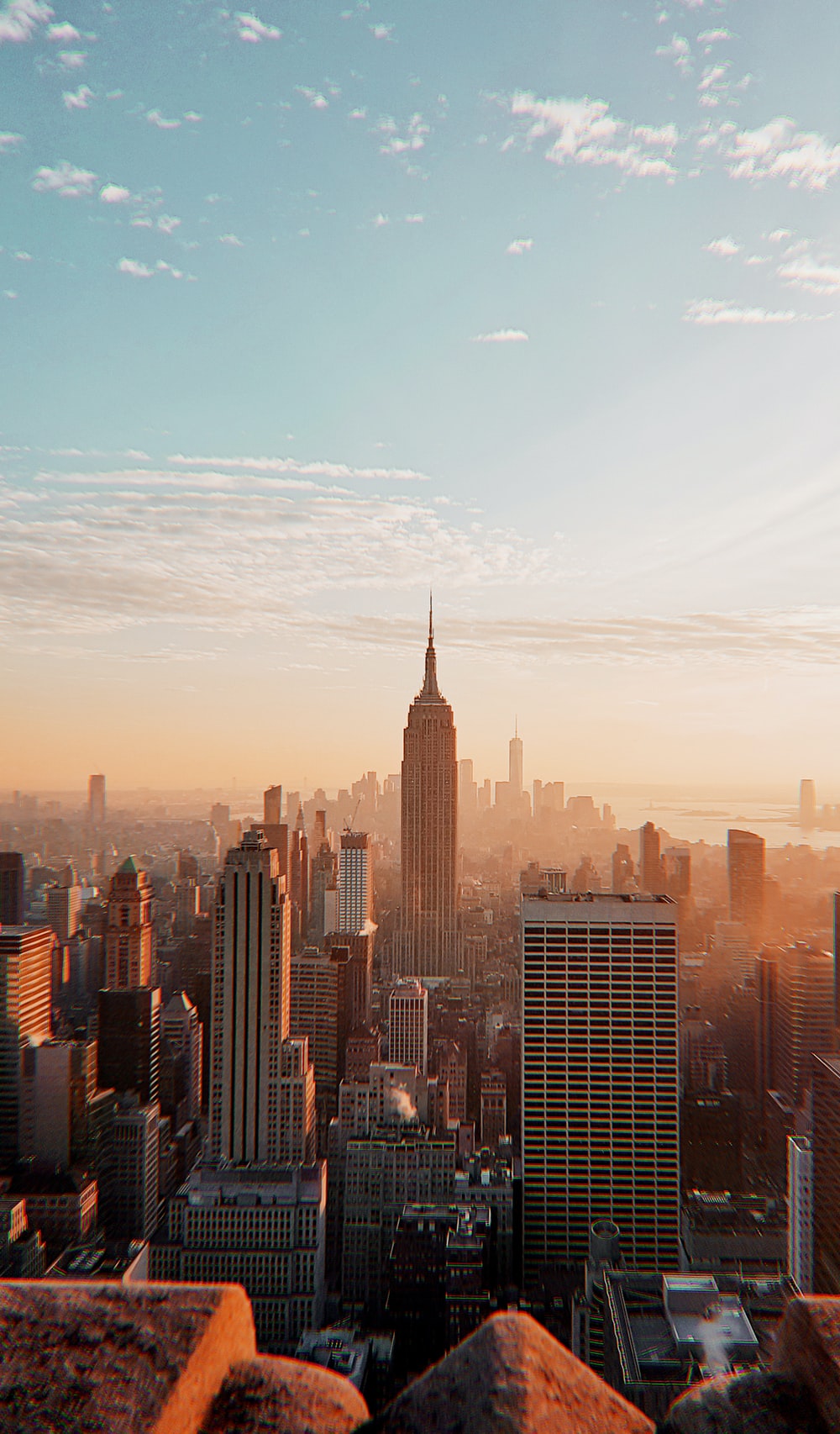 New York Skyline Sunrise Wallpapers