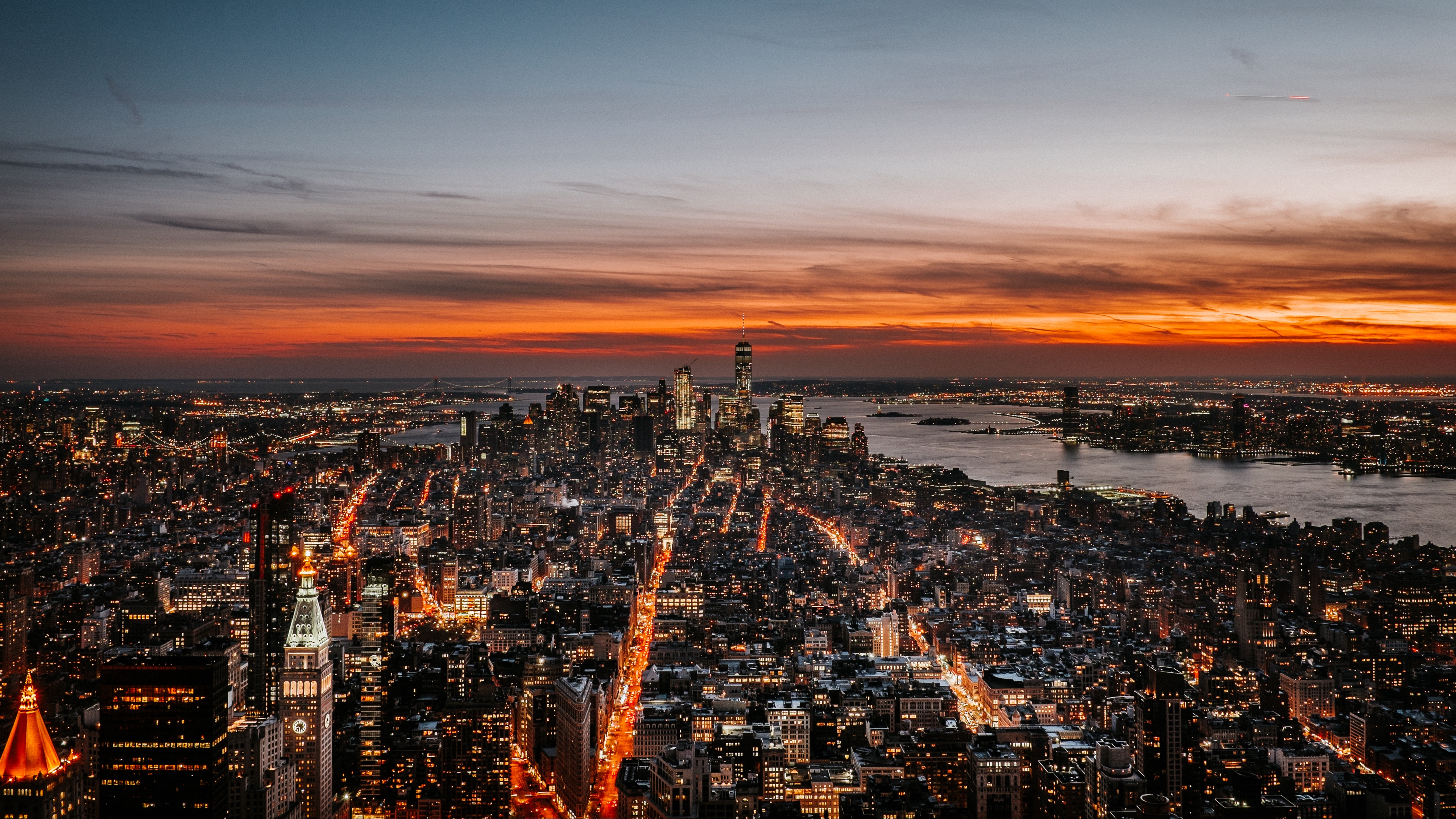 New York Sunset Wallpapers