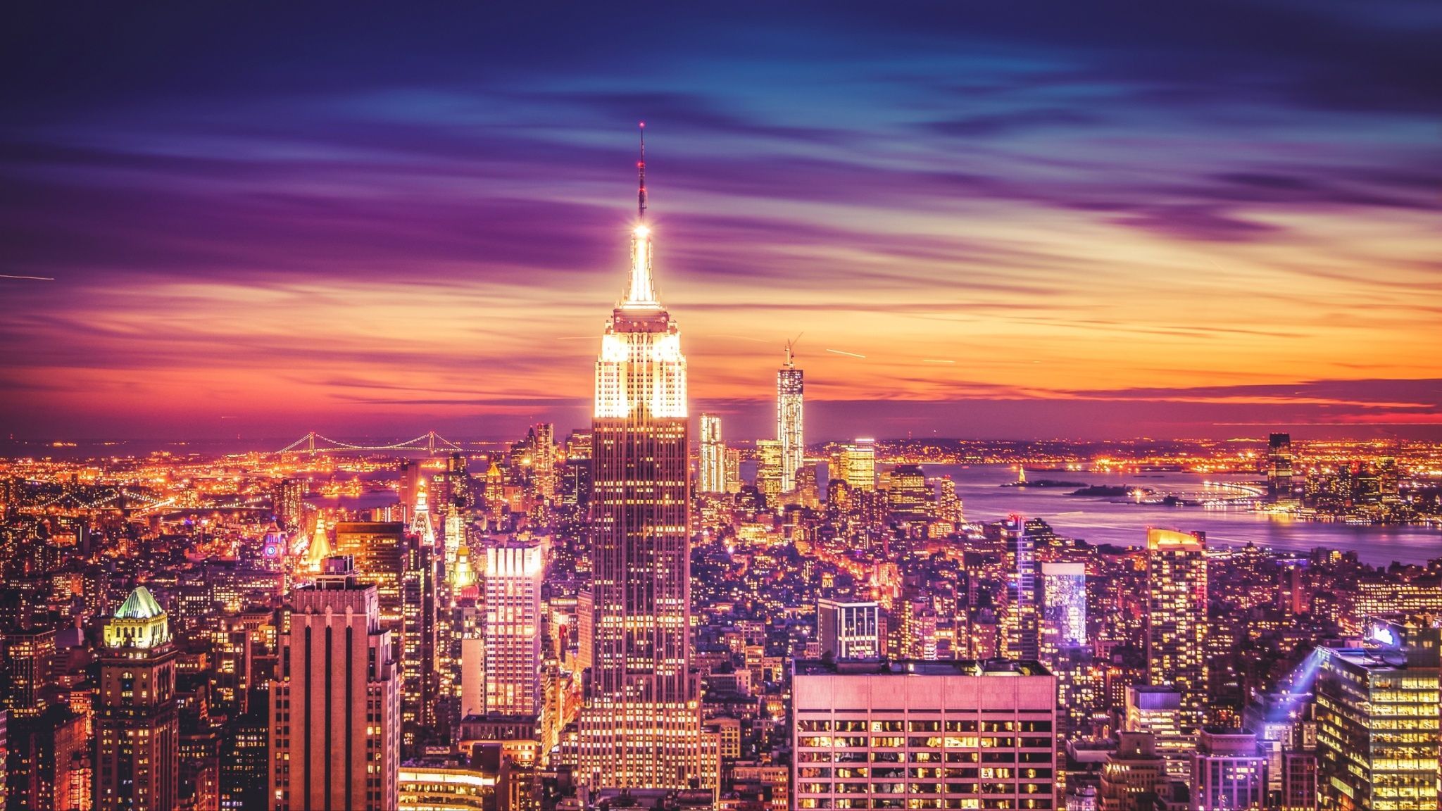 New York Sunset Wallpapers