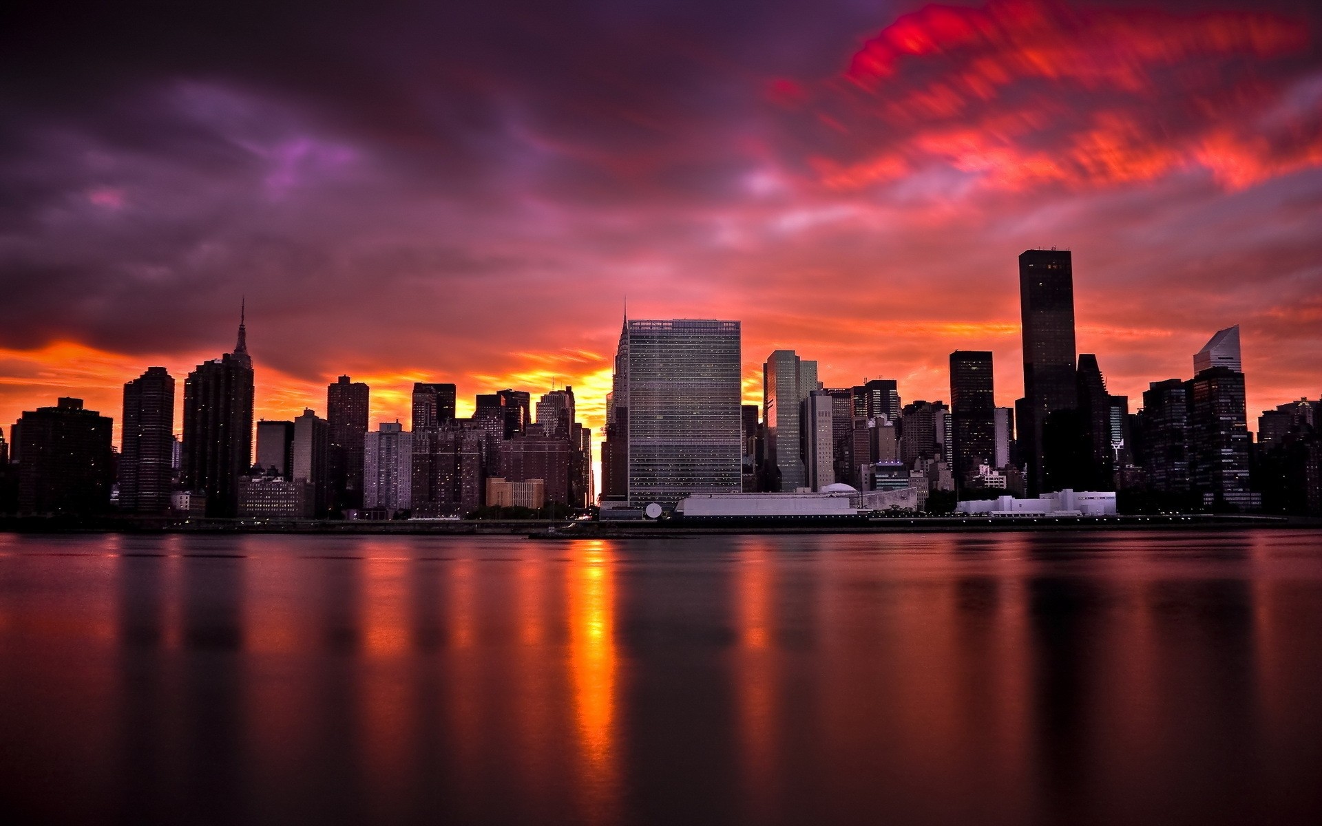 New York Sunset Wallpapers