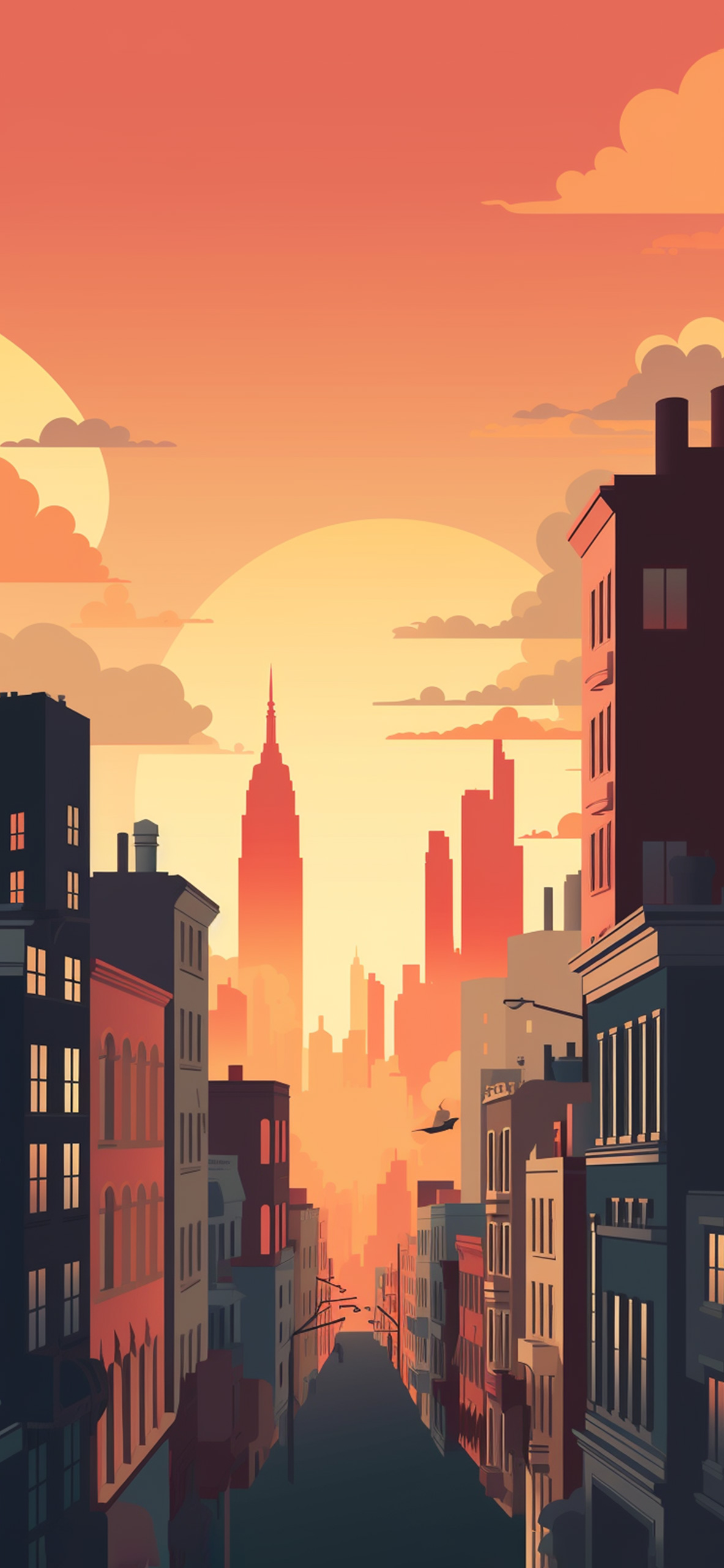 New York Sunset Wallpapers