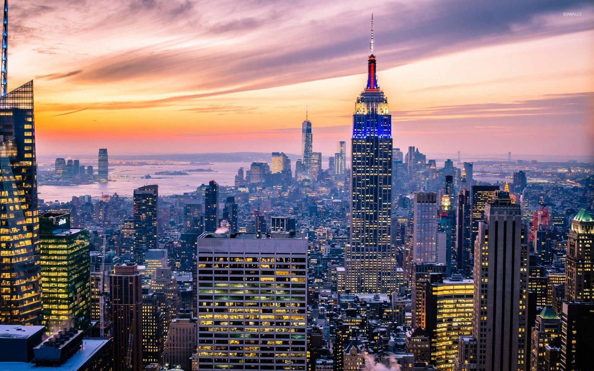 New York Sunset Wallpapers