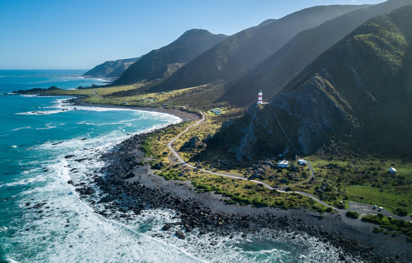 New Zealand Landscape Road Wallpapers