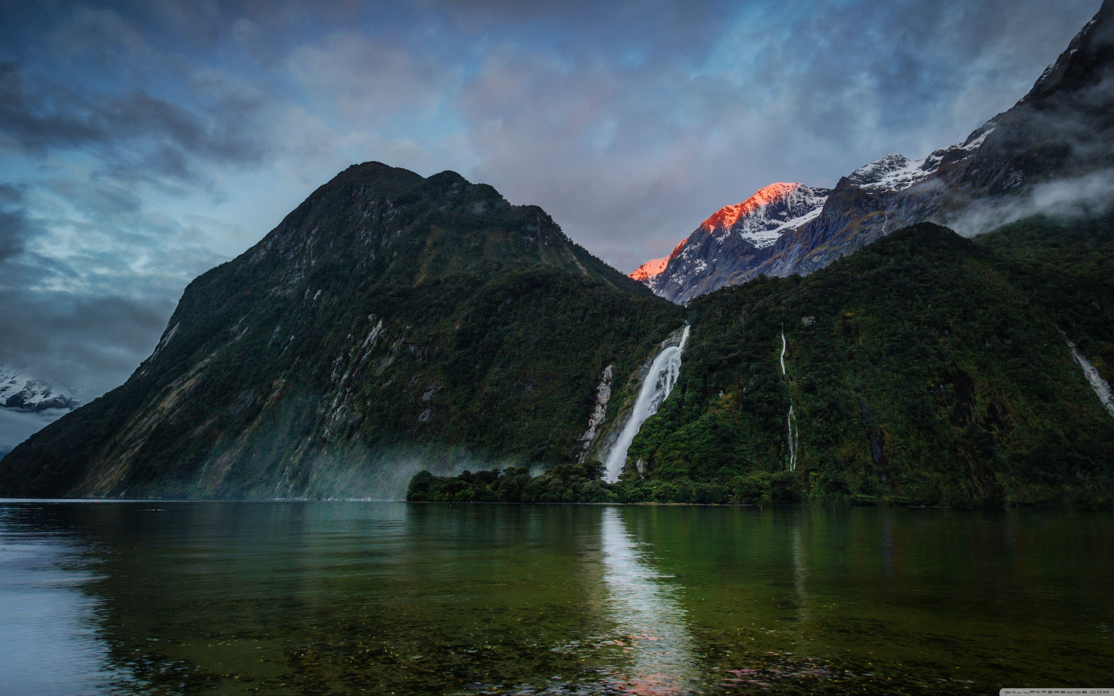 New Zealand Landscape Road Wallpapers