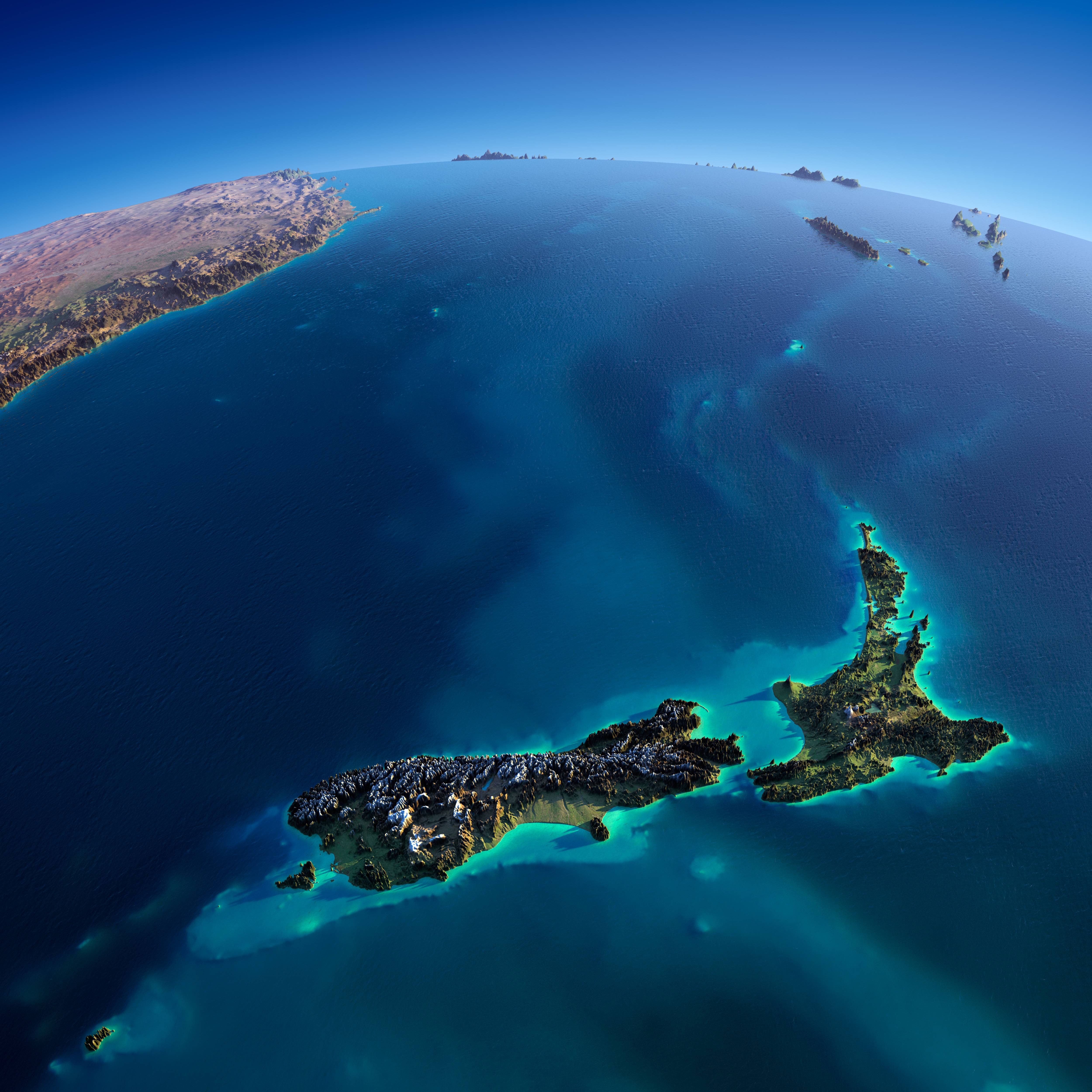 New Zealand Map Images Wallpapers