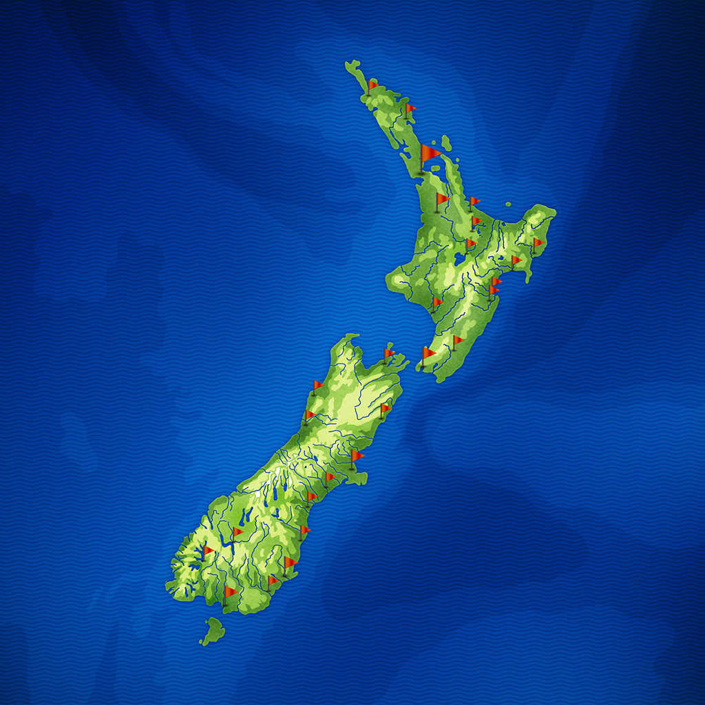 New Zealand Map Images Wallpapers