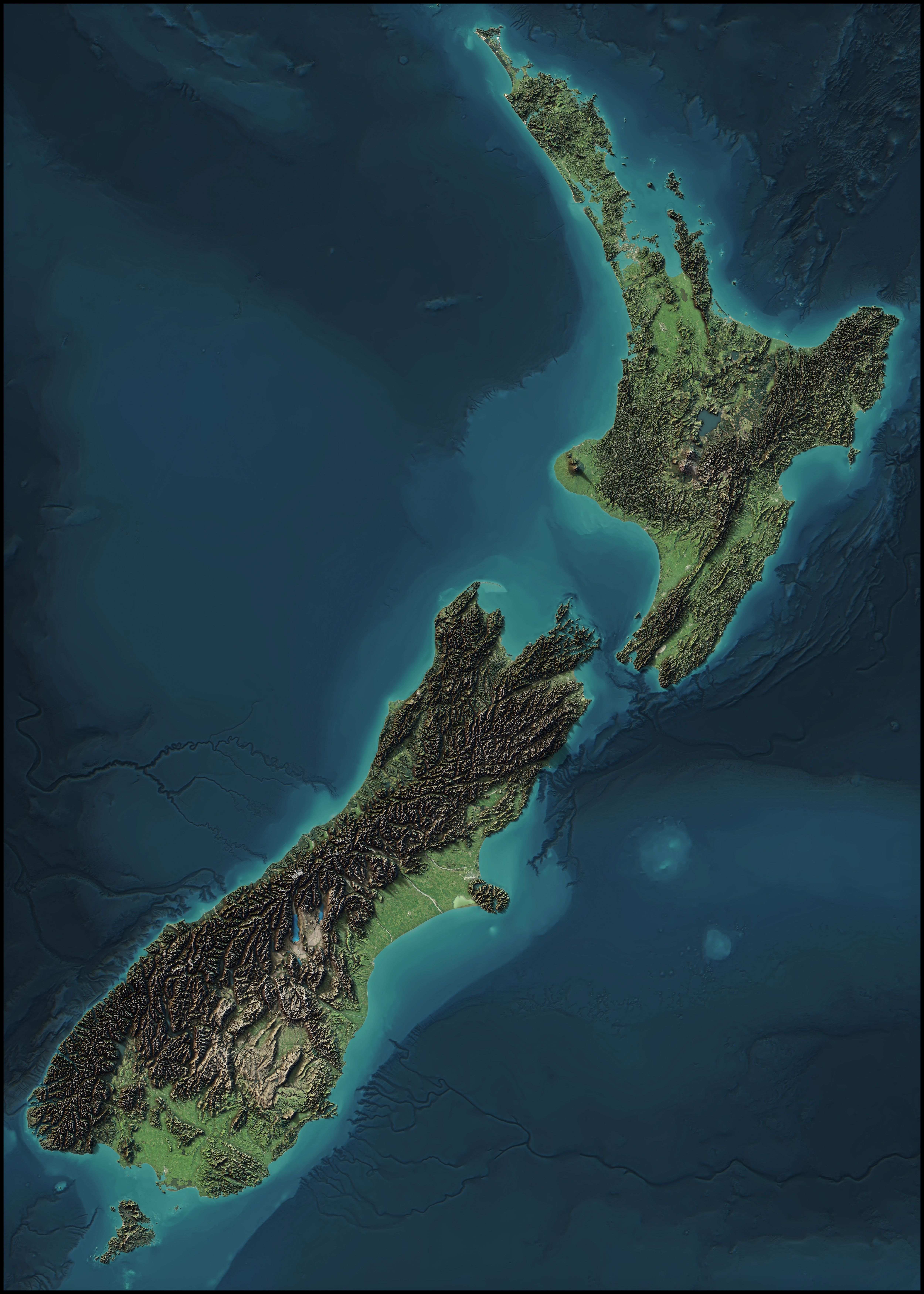 New Zealand Map Images Wallpapers