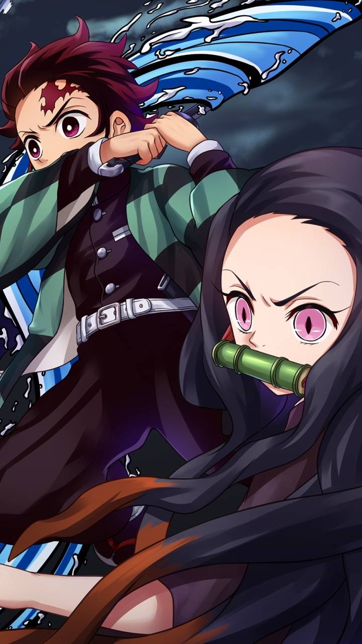 Nezuko And Tanjirou Manga Wallpapers