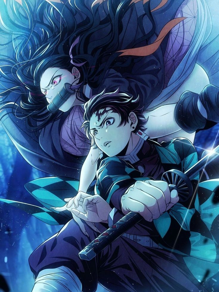 Nezuko And Tanjirou Manga Wallpapers