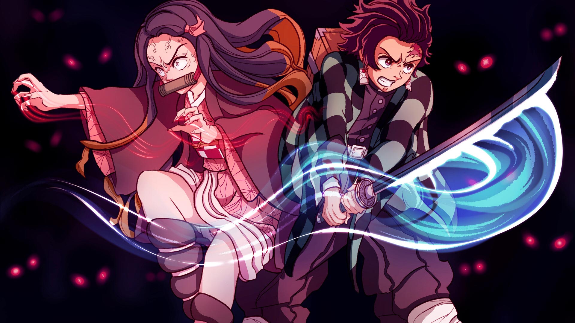 Nezuko And Tanjirou Wallpapers