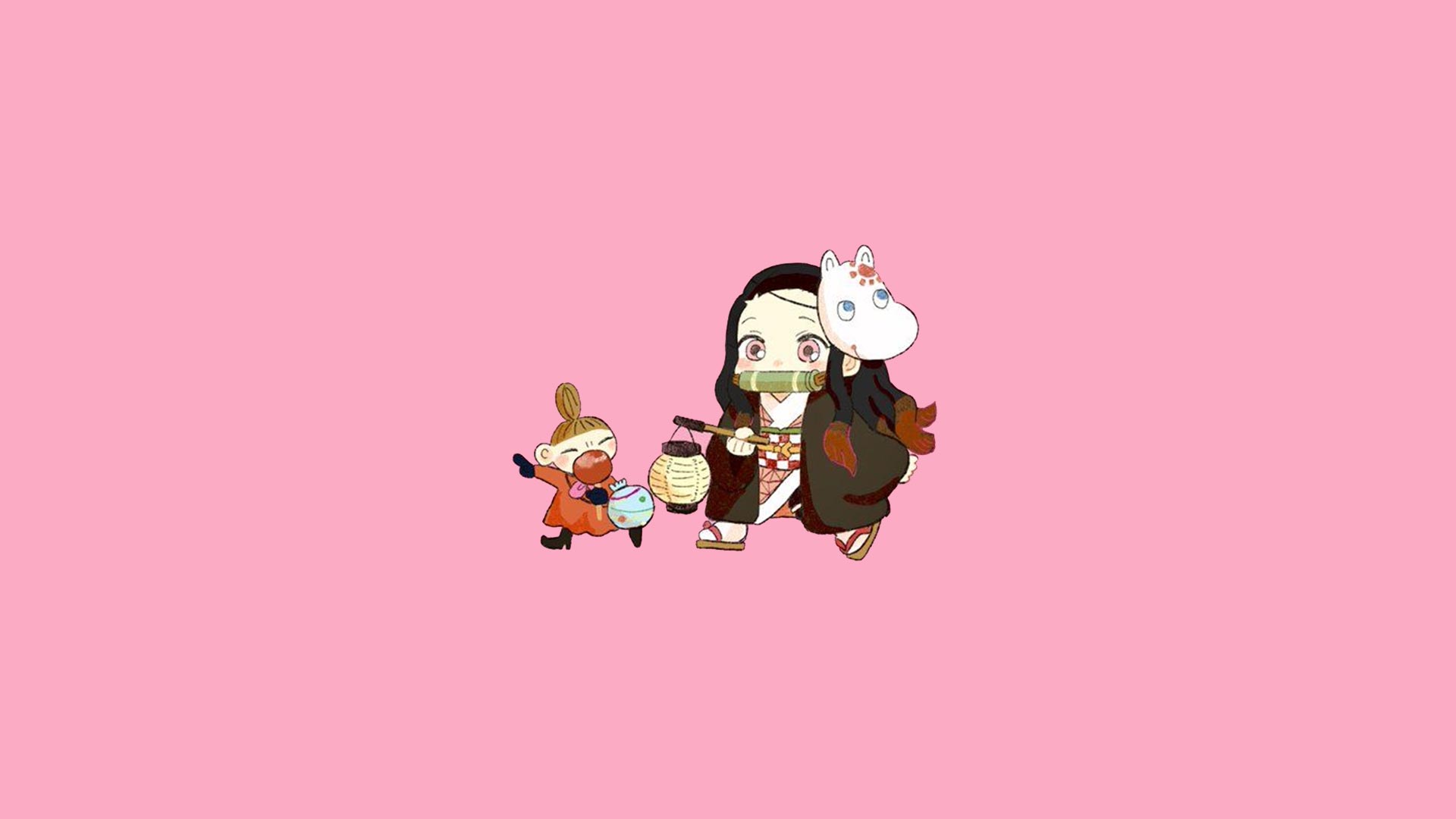 Nezuko Chibi Wallpapers