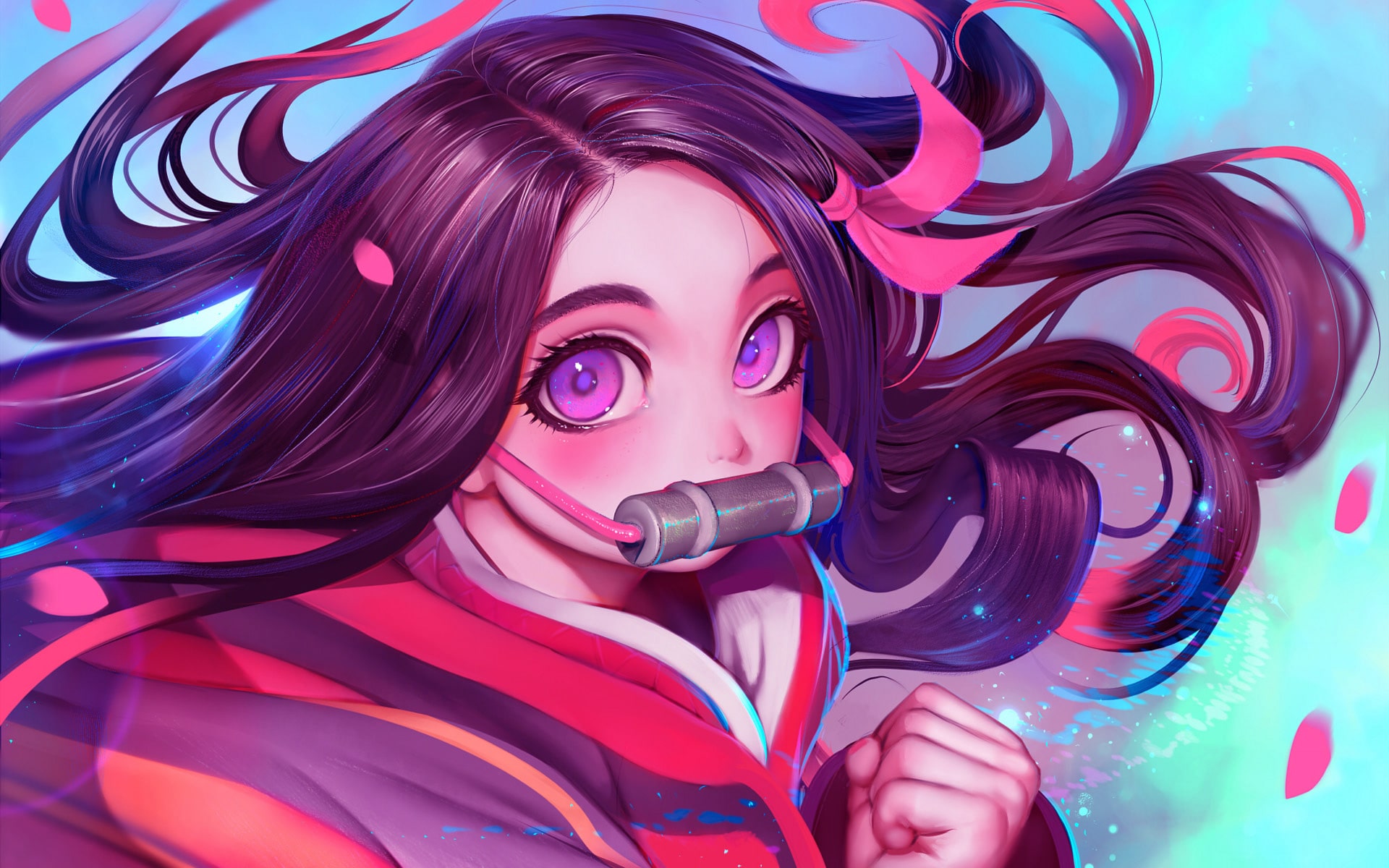 Nezuko Chibi Wallpapers