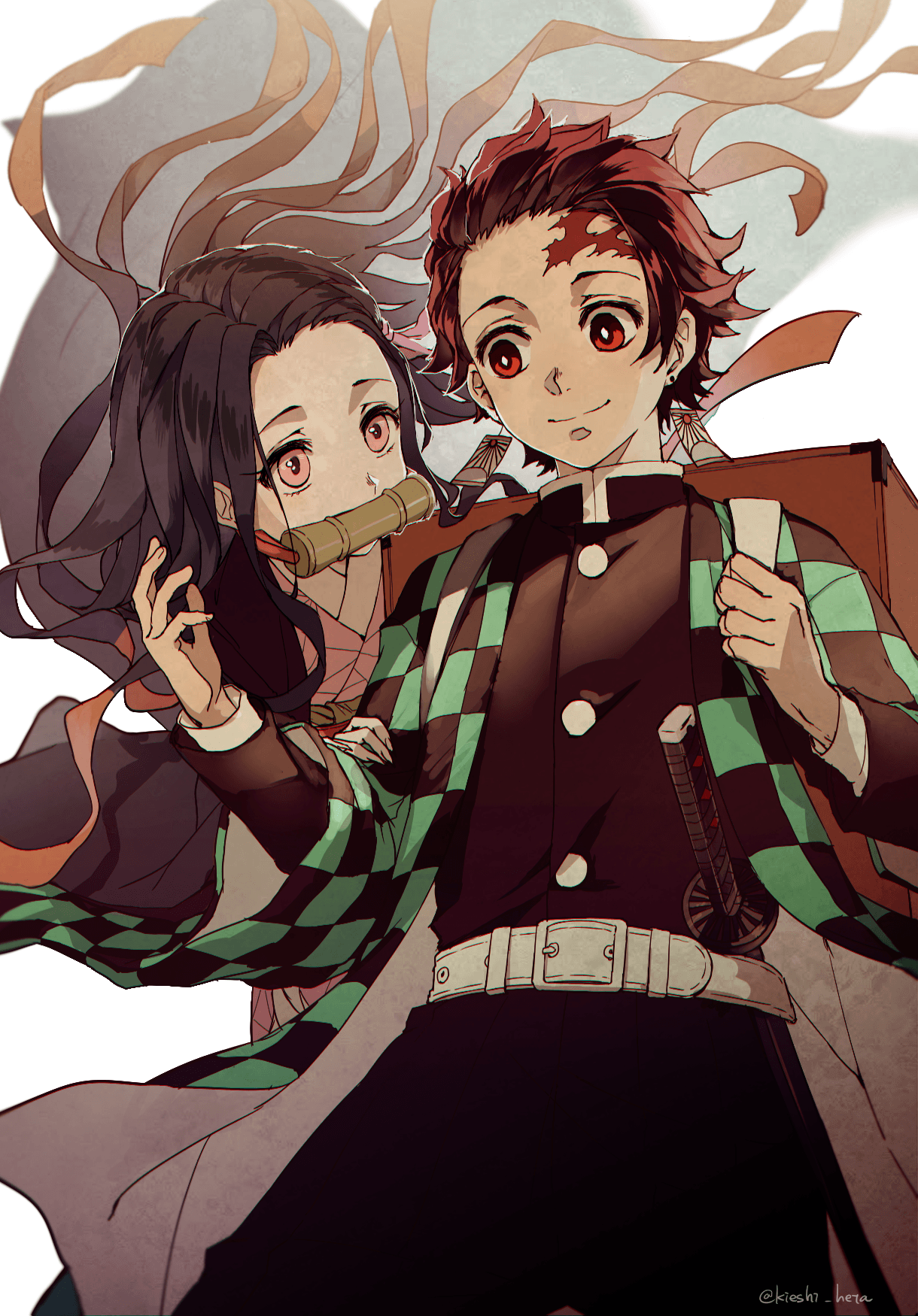 Nezuko Kamado And Tanjirou Kamado Wallpapers