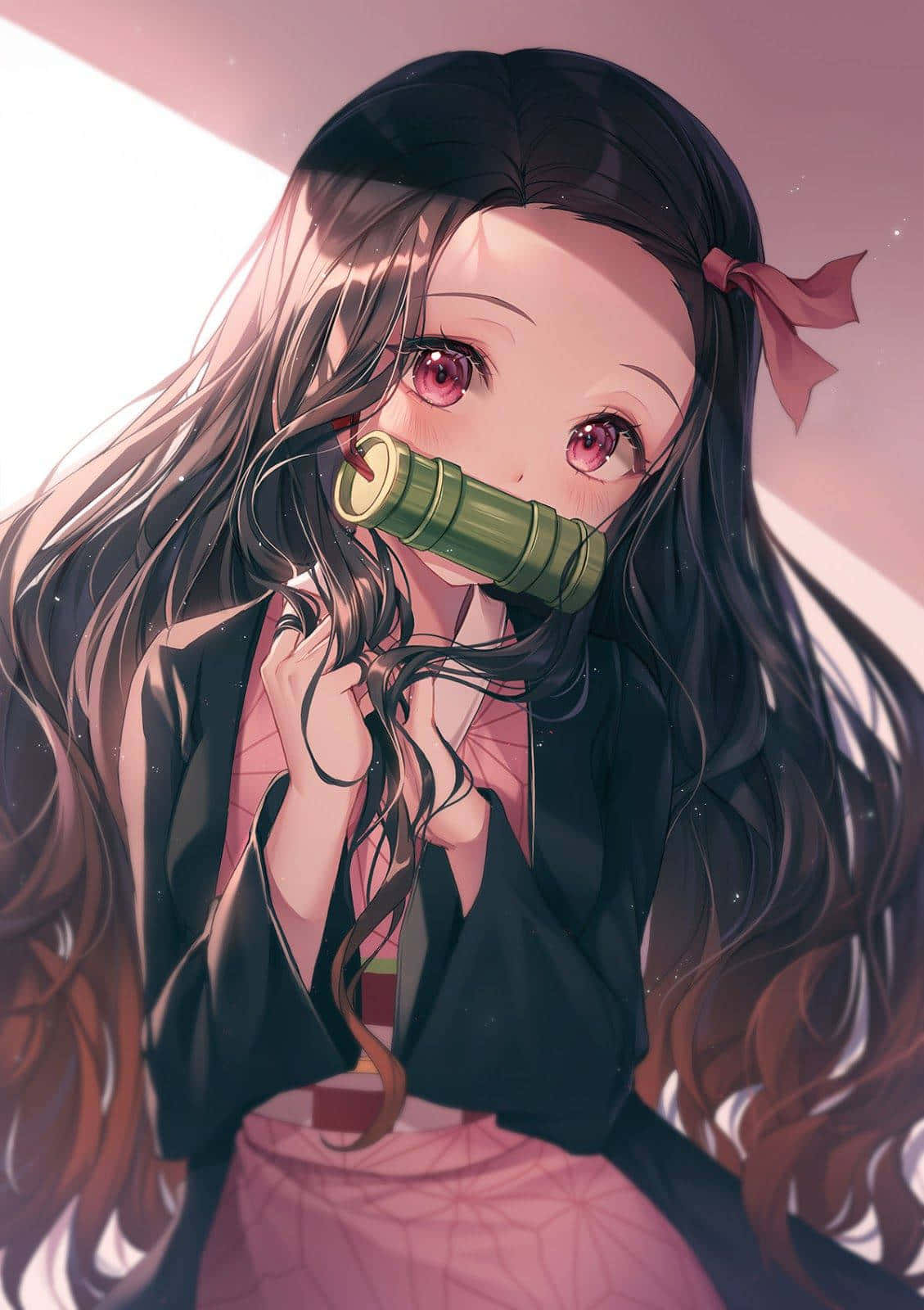 Nezuko Kamado And Zenitsu Agatsuma Art Wallpapers