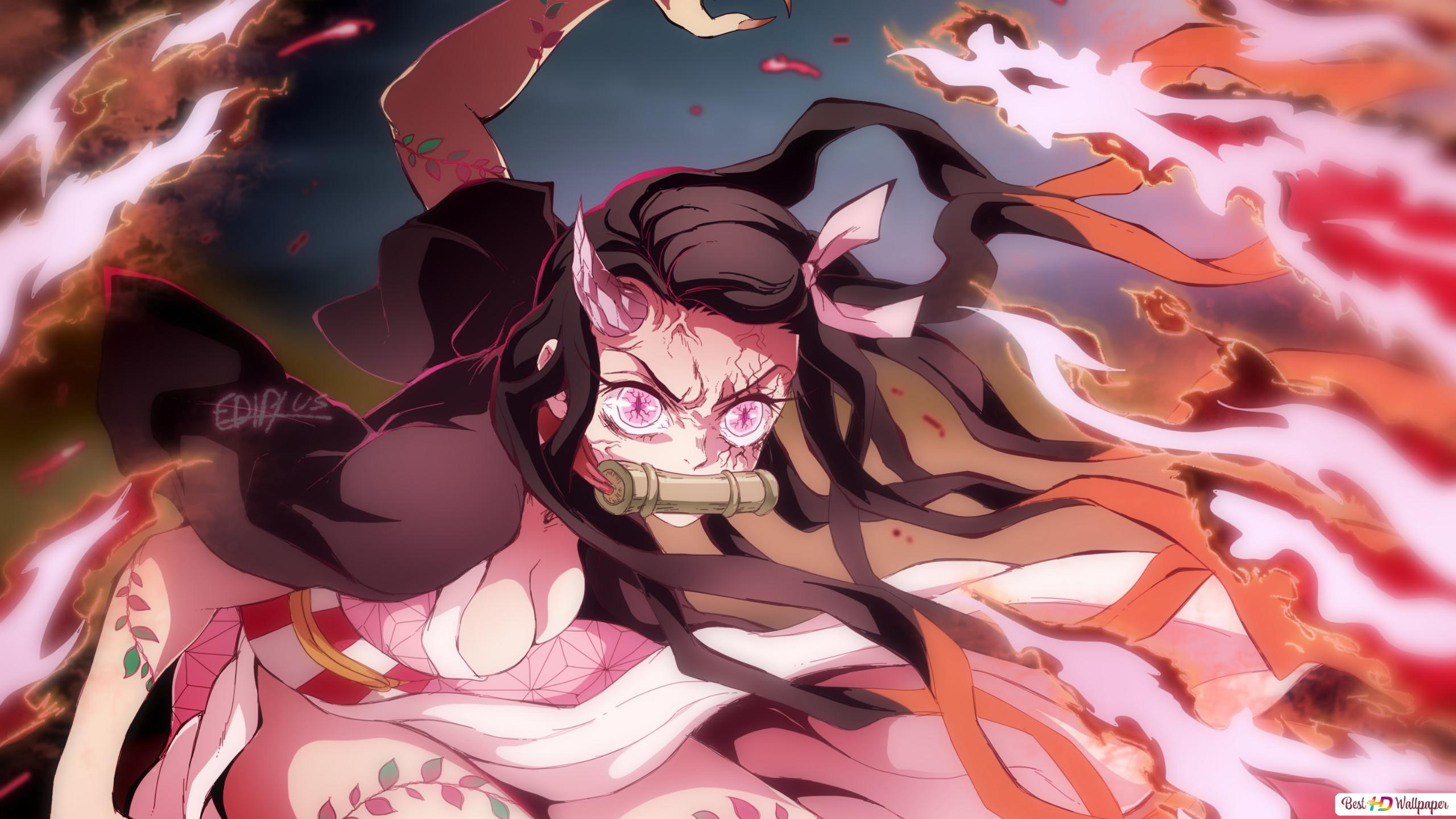 Nezuko Kamado Cosplay Art Wallpapers