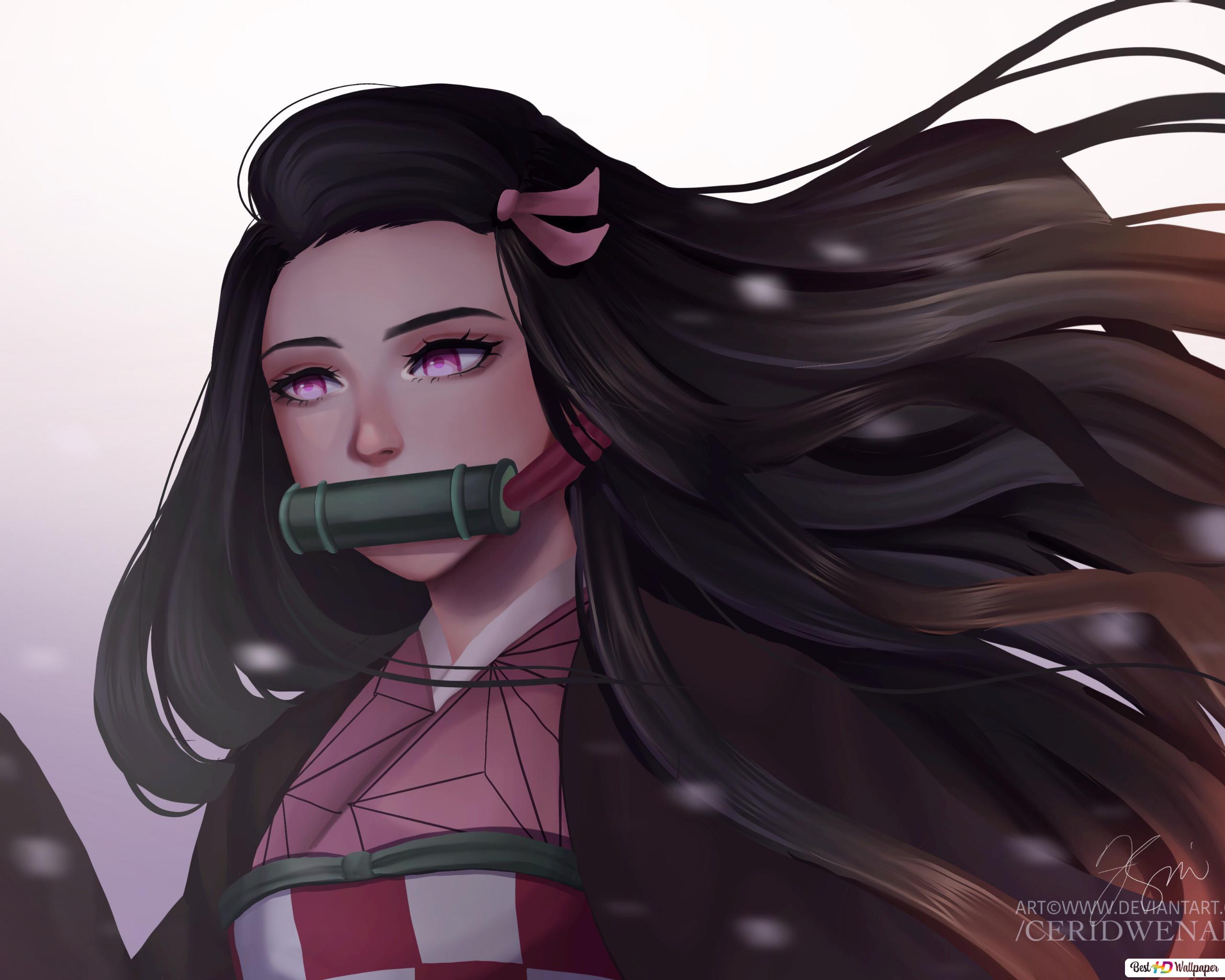 Nezuko Kamado Cosplay Art Wallpapers