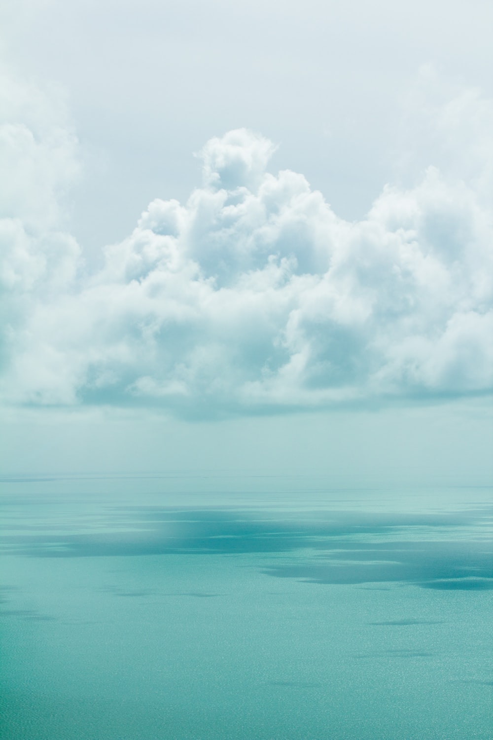 Nice Ocean Waves Under Blue White Cloudy Sky Wallpapers