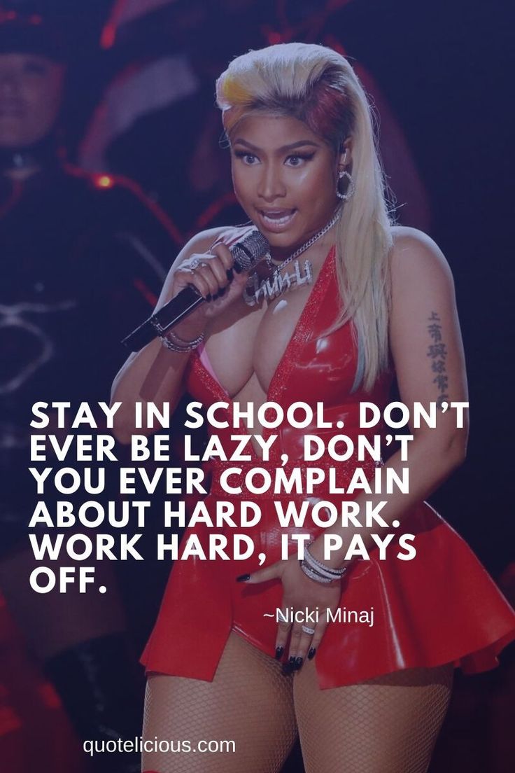 Nicki Minaj Images With Quotes Wallpapers