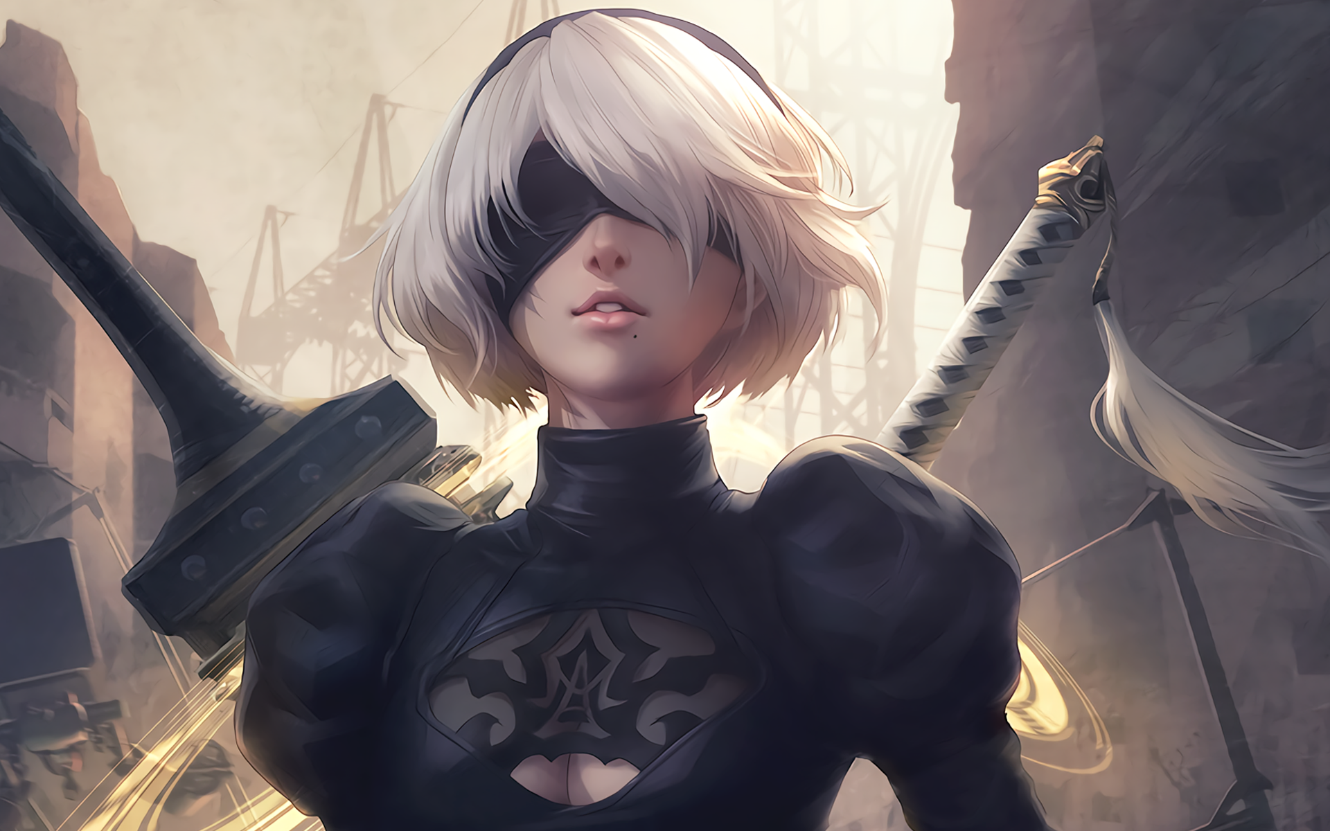 Nier Automata Fantasy Game Art
 Wallpapers