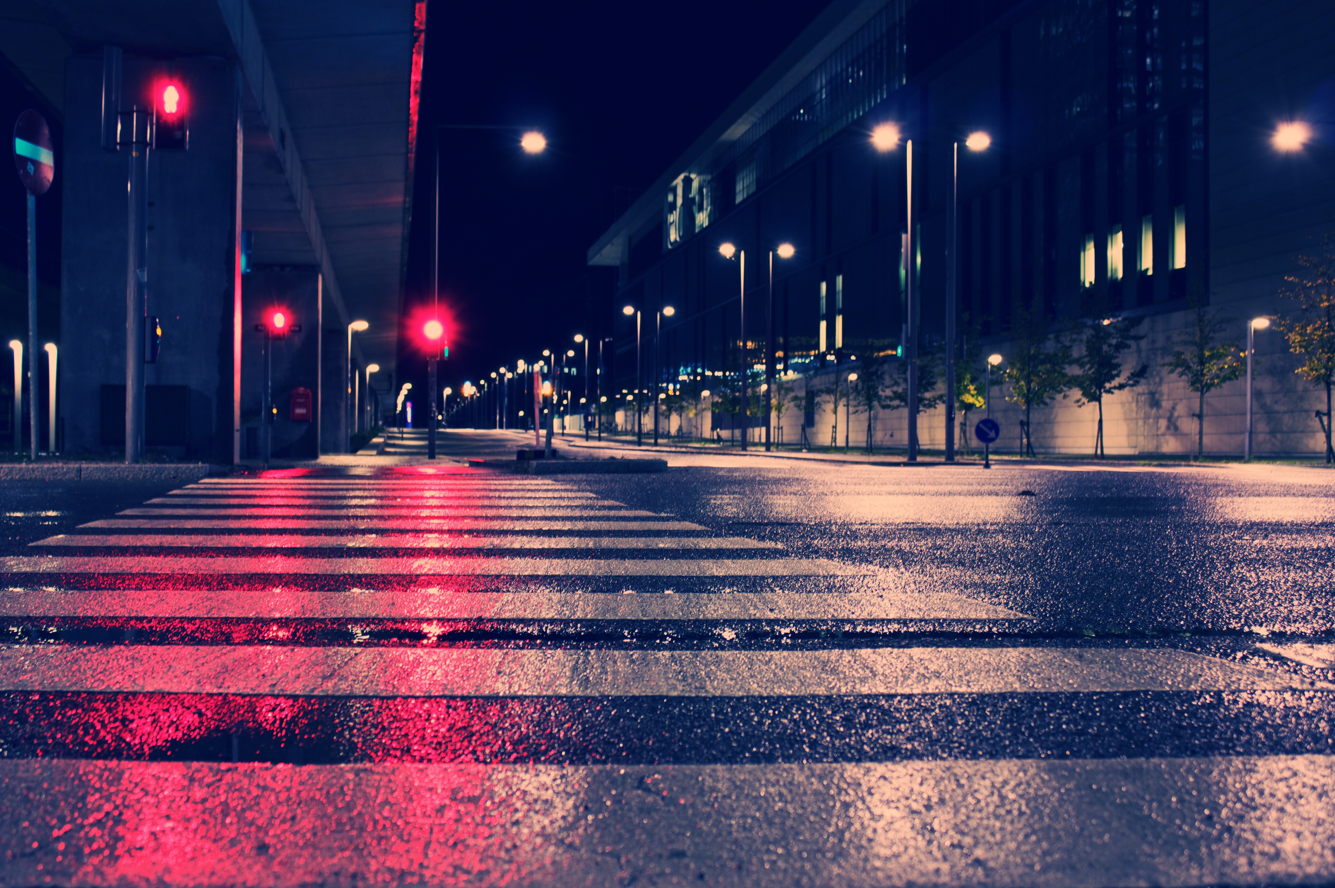 Night City Road Wallpapers